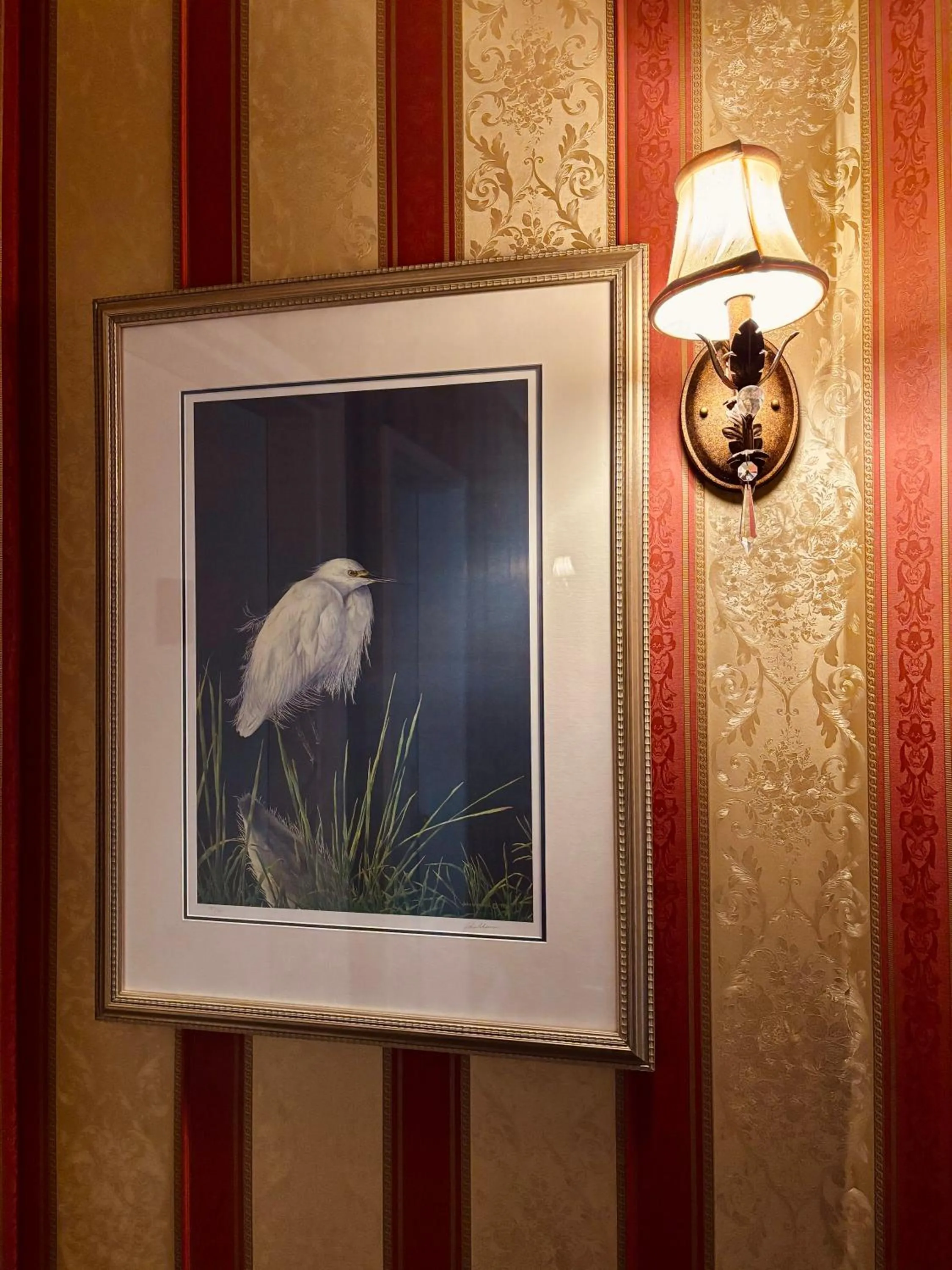 Decorative detail in Auberge Sous les Arbres