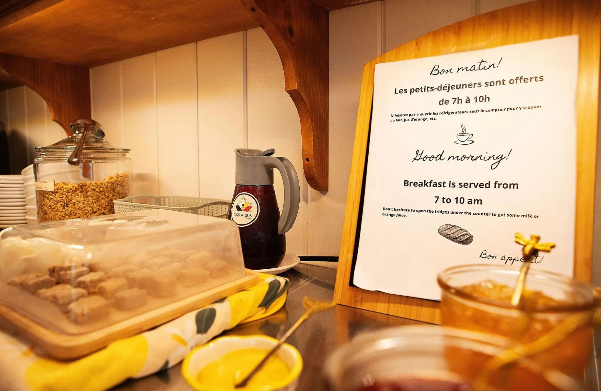 Restaurant/places to eat in Auberge Sous les Arbres