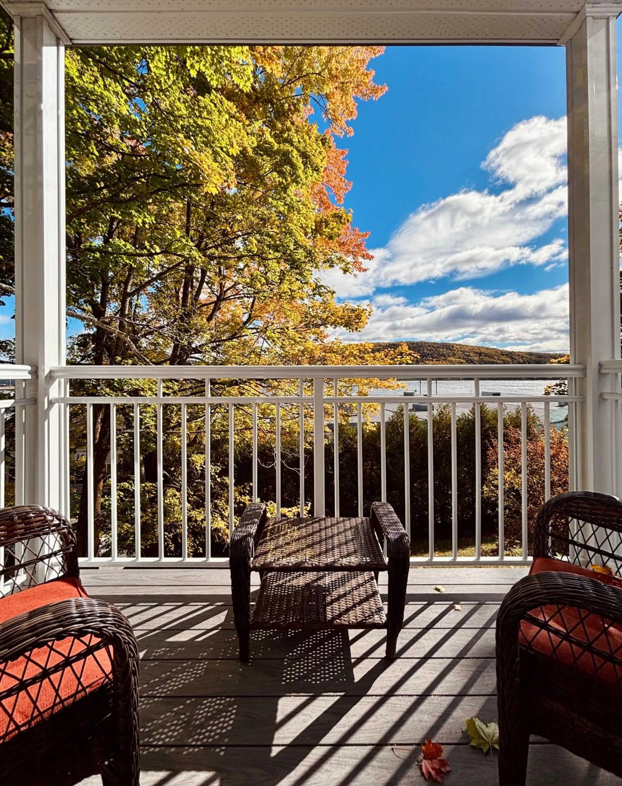 Patio in Auberge Sous les Arbres