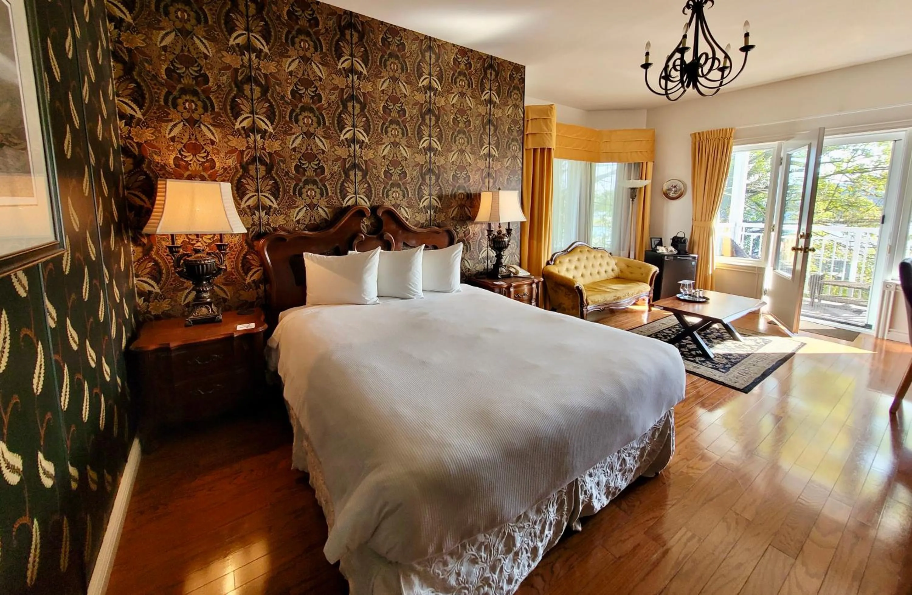 Bed in Auberge Sous les Arbres