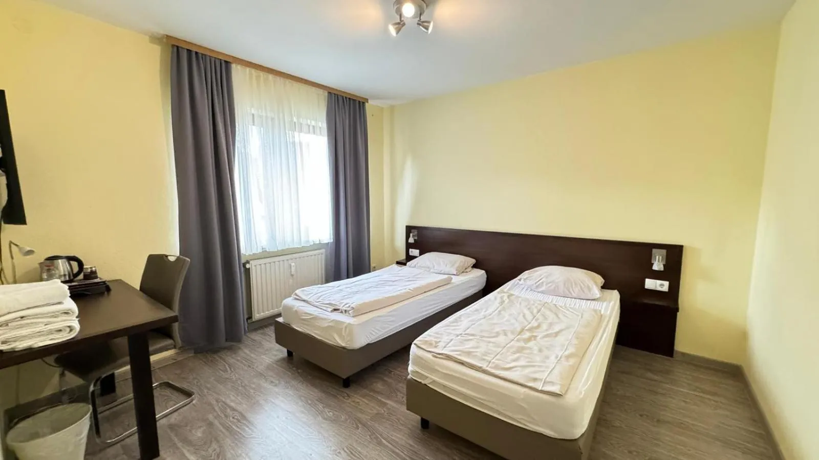 Bed in Hotel Rennekamp