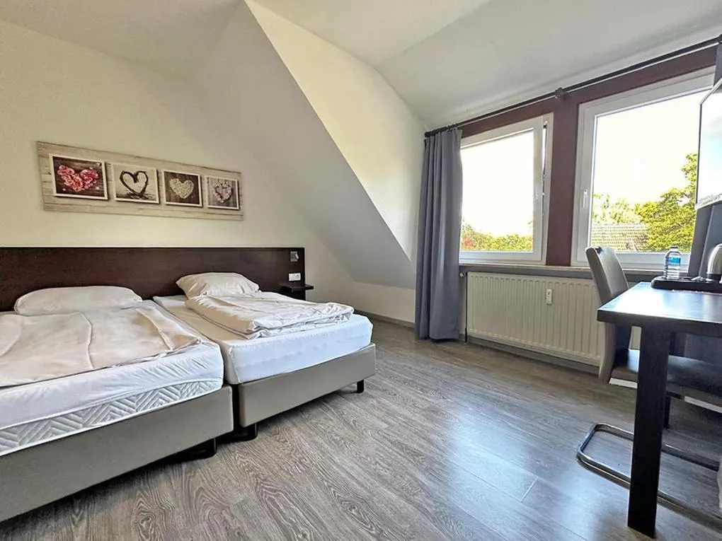 Bed in Hotel Rennekamp