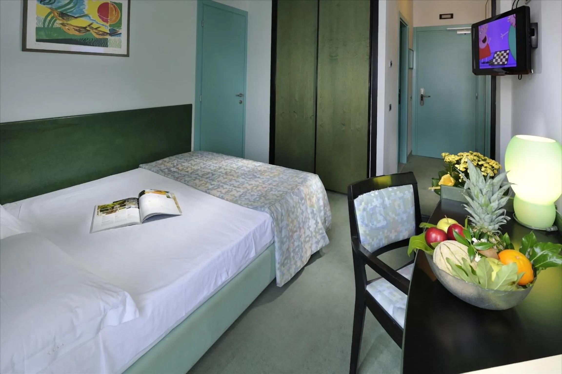 Bed in Hotel Medusa Splendid