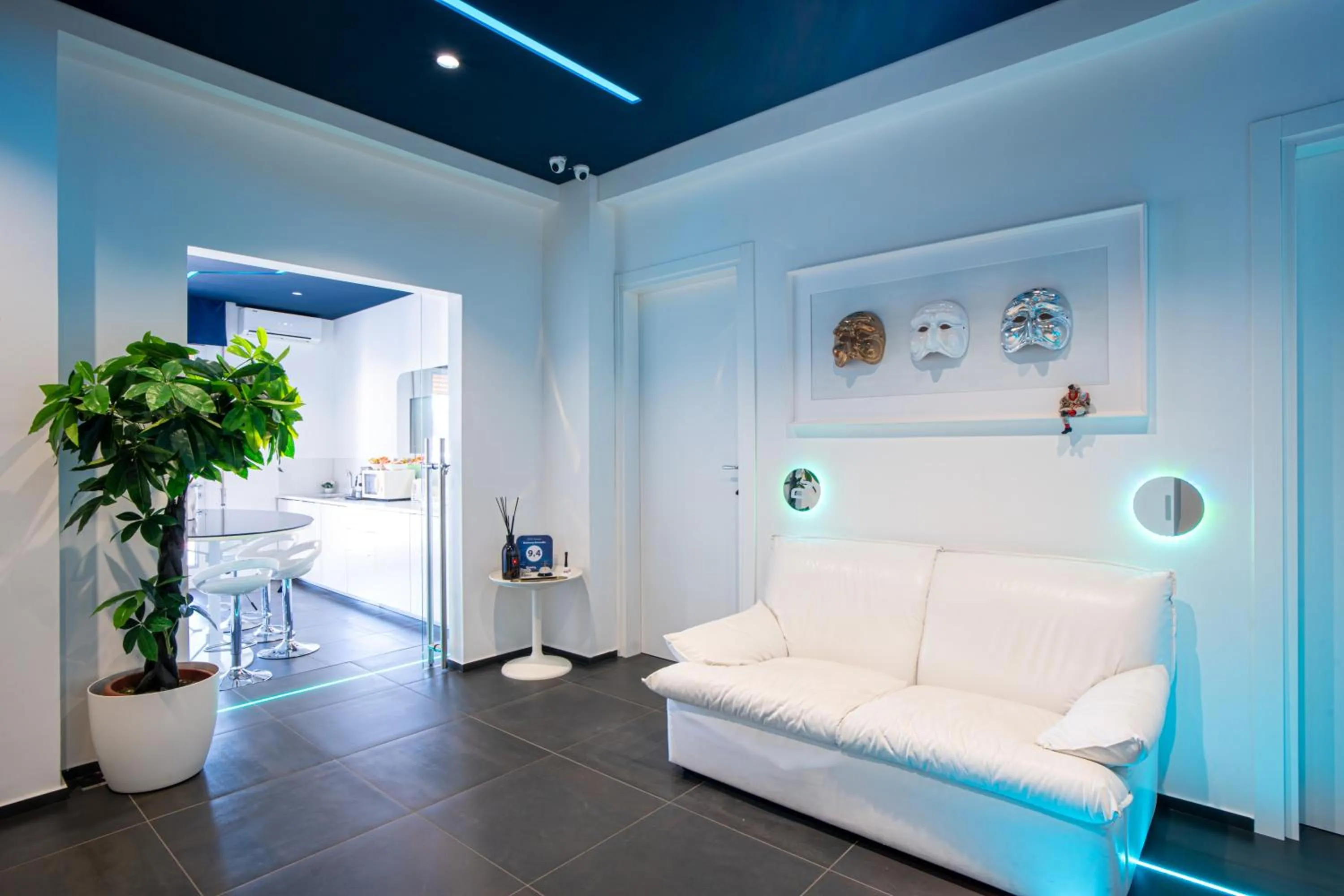 Lobby or reception, Bed in Skyhouse Beverello