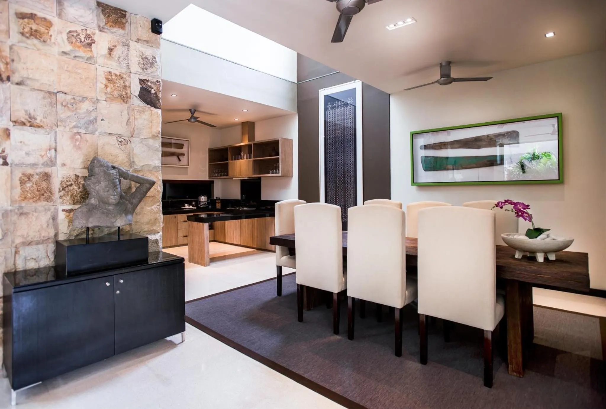 Dining area in Cicada Luxury Townhouses