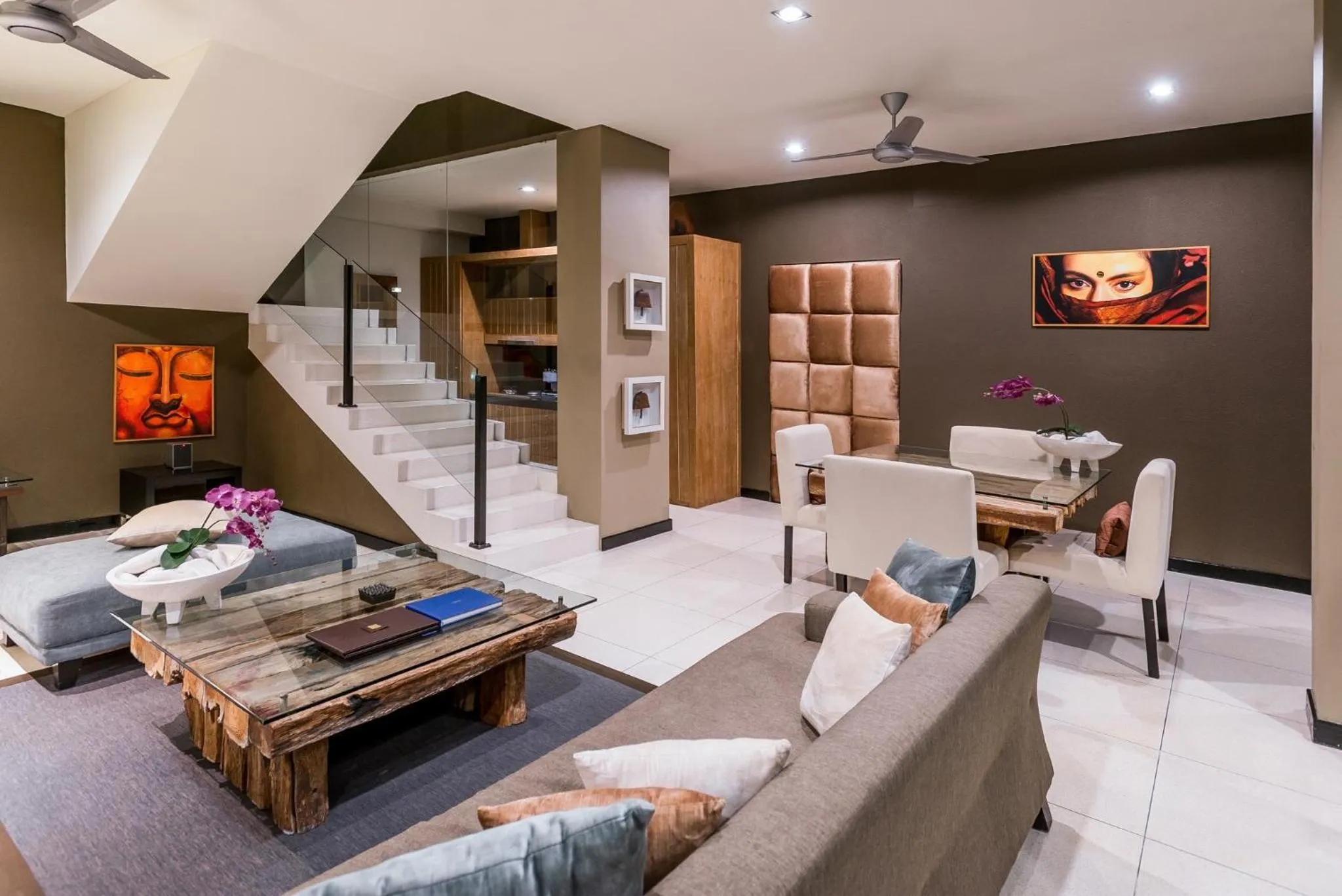 Living room in Cicada Luxury Townhouses