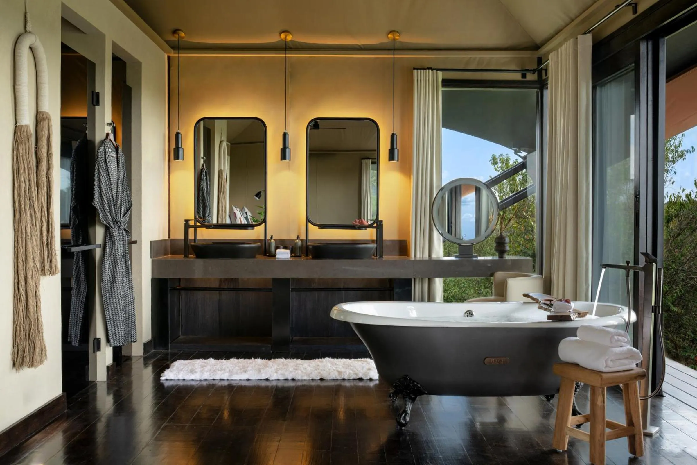 Natural landscape in Mahali Mzuri