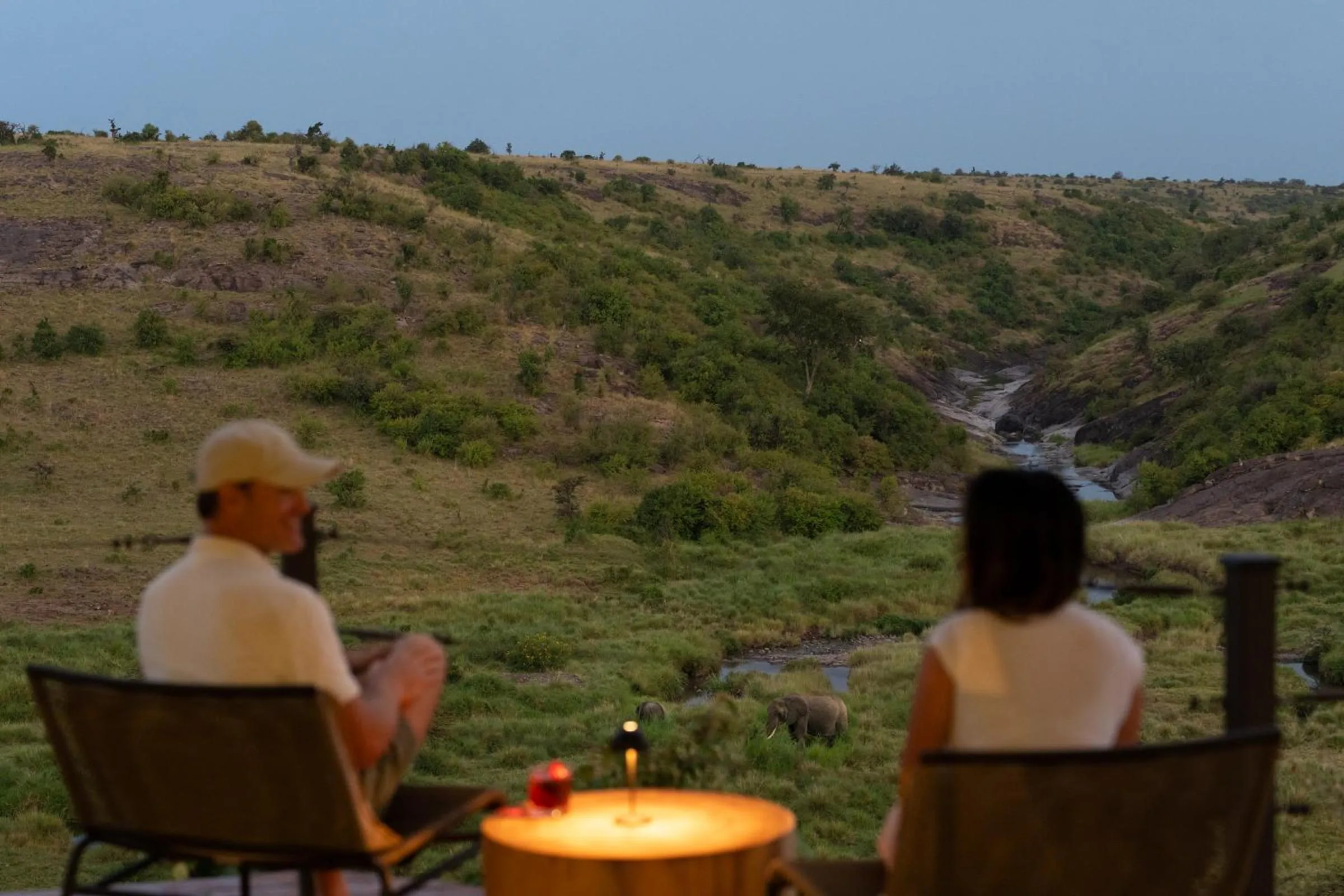Natural landscape in Mahali Mzuri