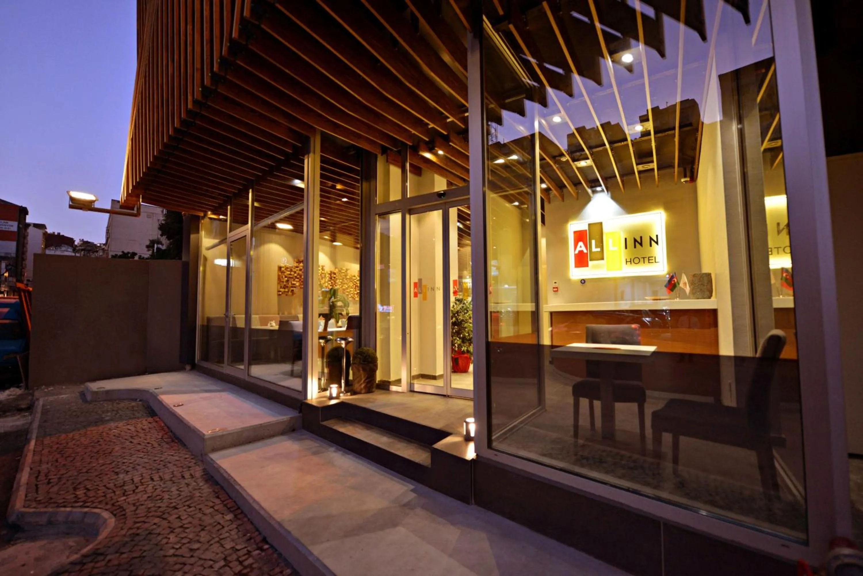 Facade/entrance in All Inn Hotel