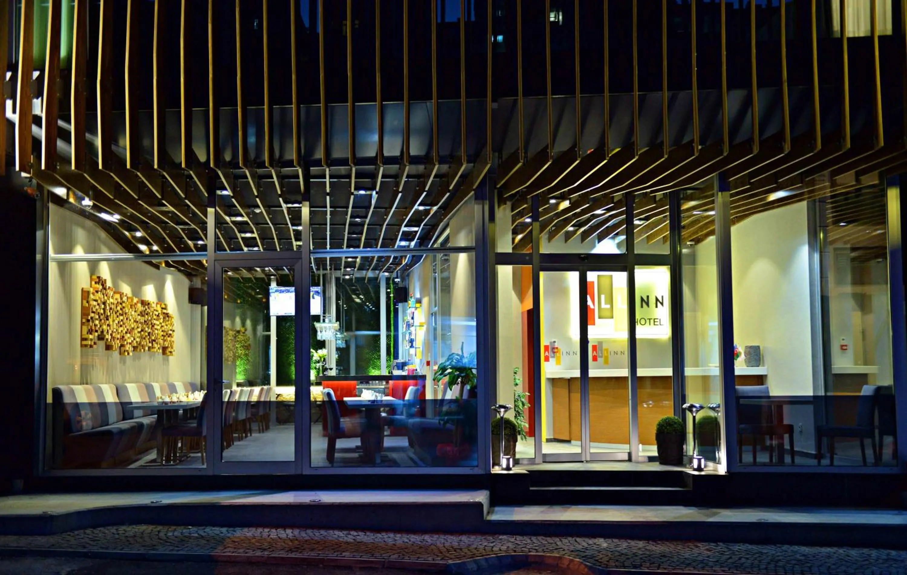 Facade/entrance in All Inn Hotel