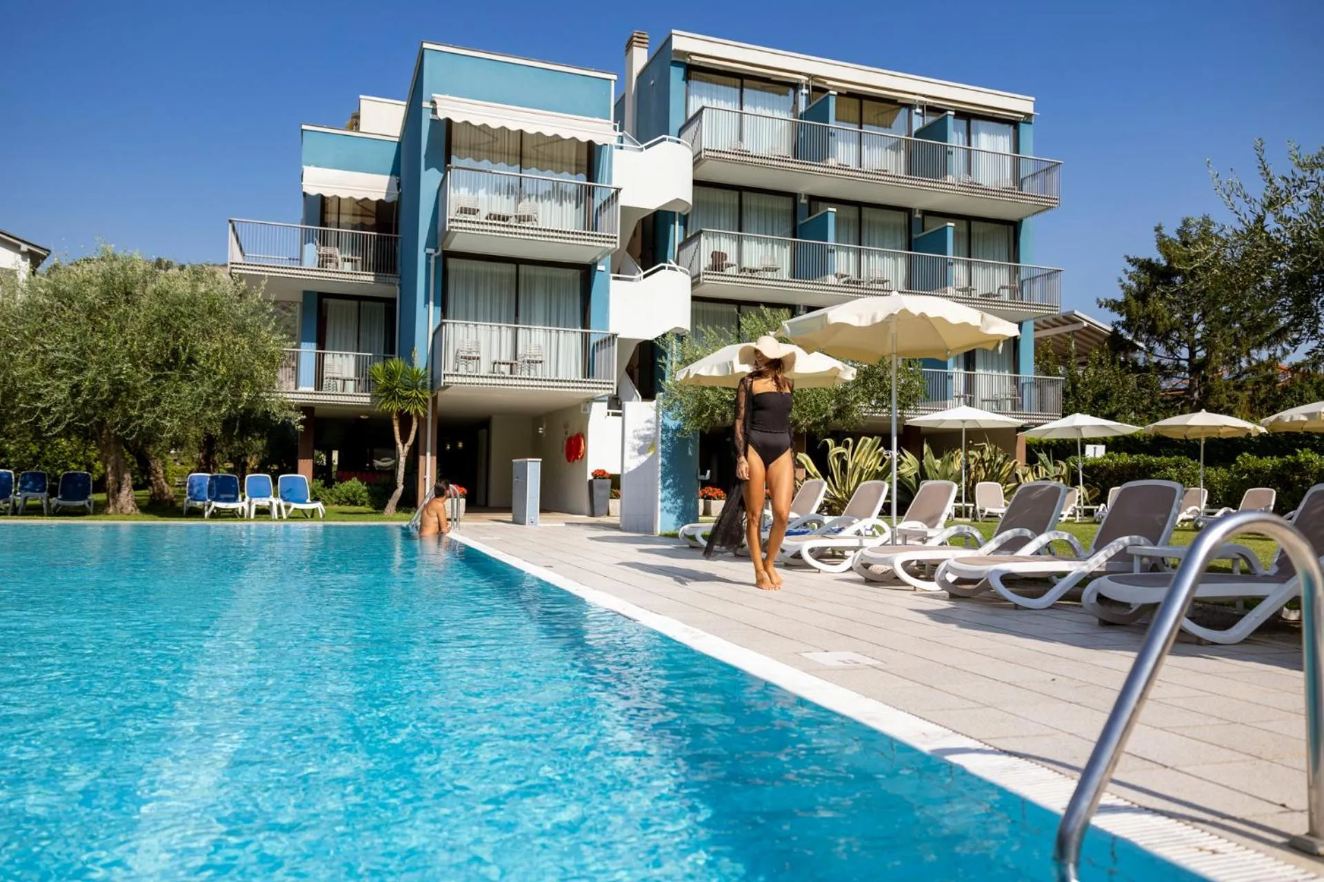 Pool view in Hotel Holiday Sport & Relax