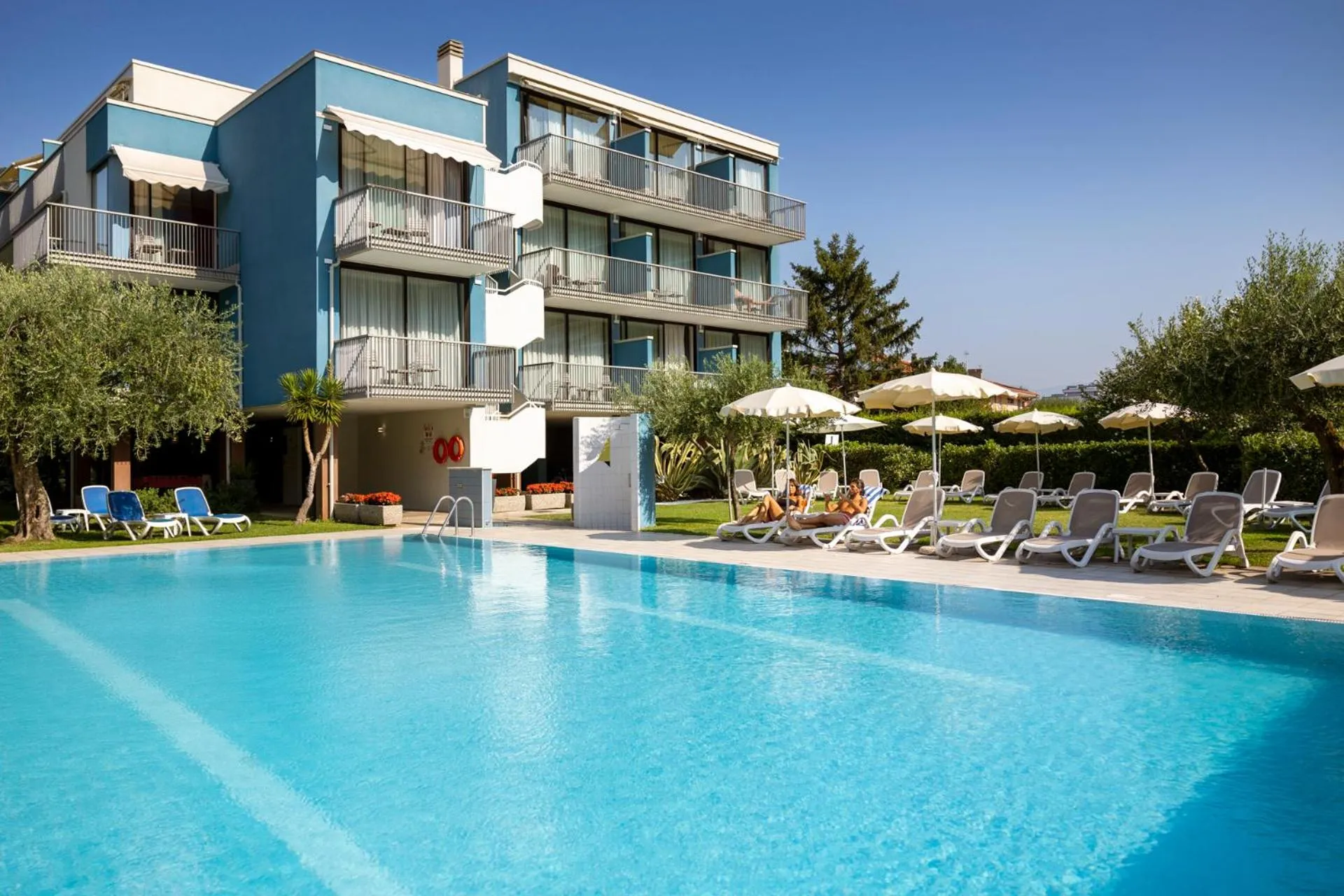 Pool view in Hotel Holiday Sport & Relax