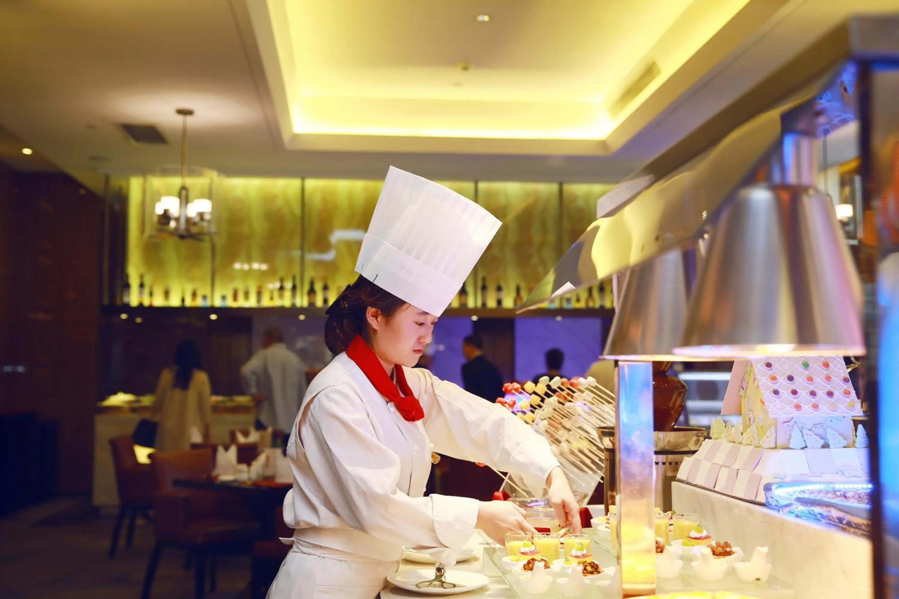 Staff in Yinchuan Xifujing Hotel