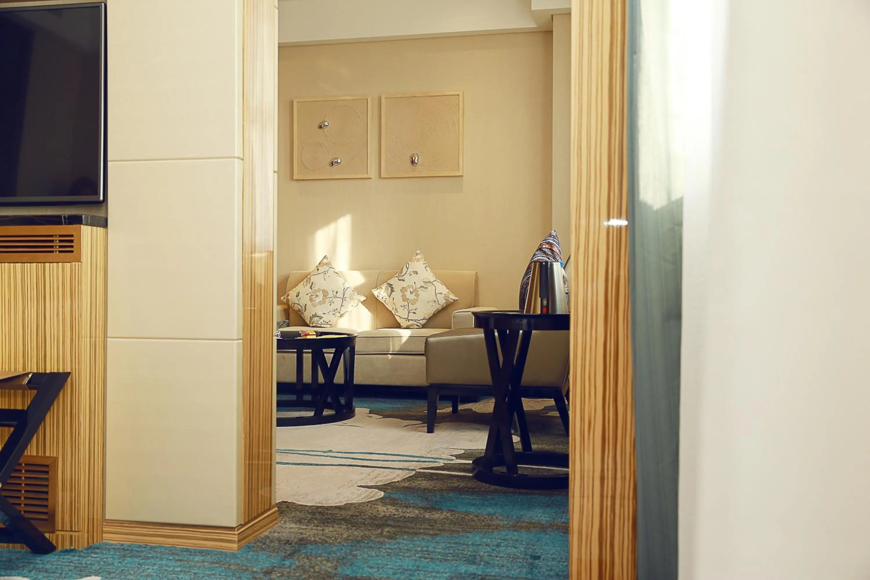 Living room in Yinchuan Xifujing Hotel