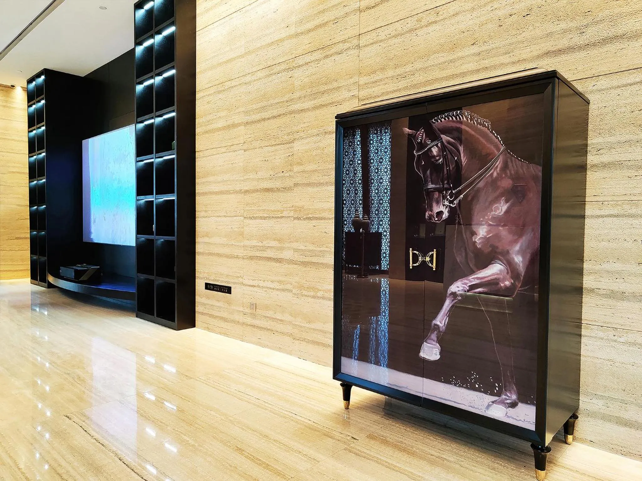 Lobby or reception in Yinchuan Xifujing Hotel