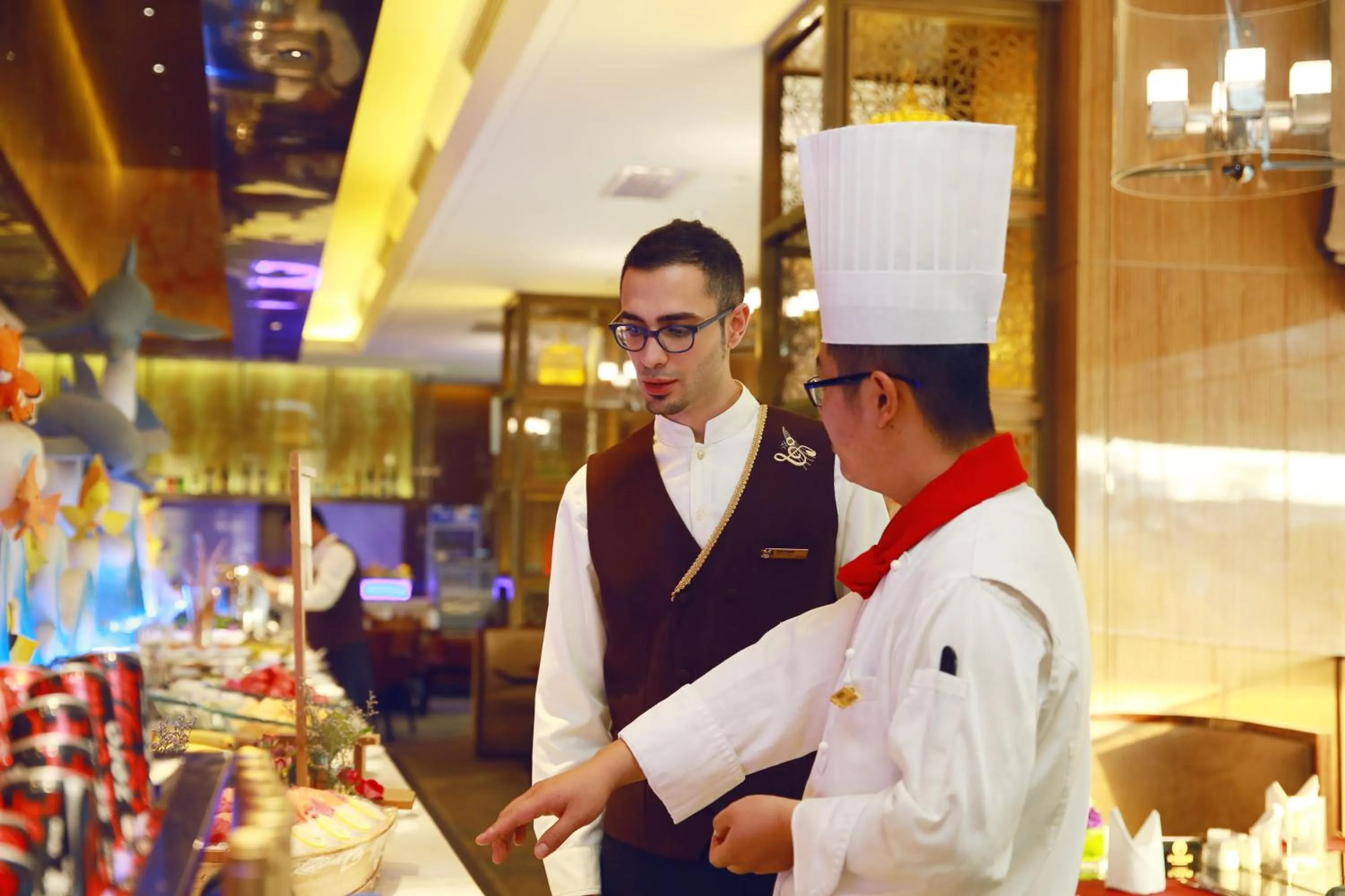 Restaurant/places to eat in Yinchuan Xifujing Hotel