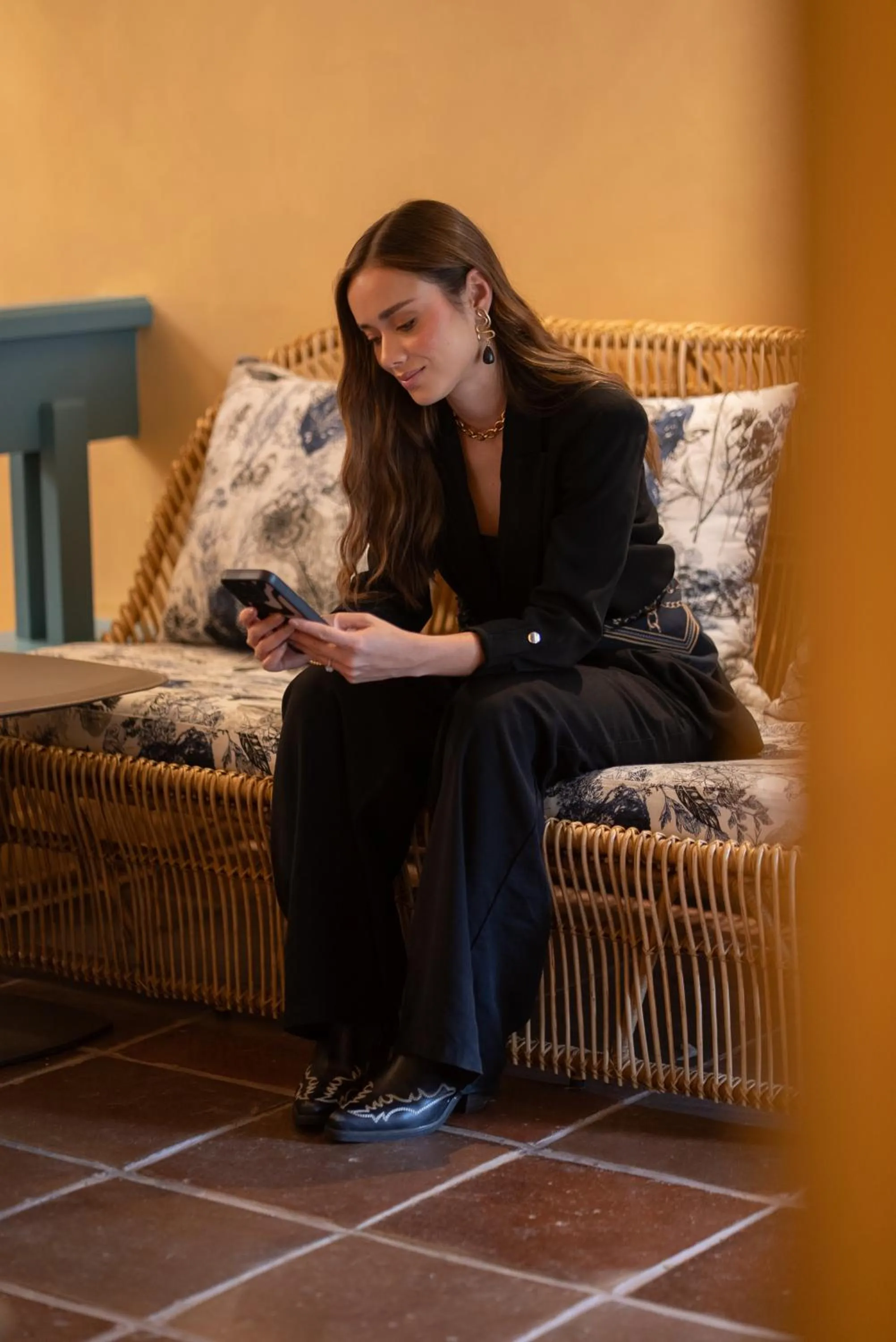Living room in Autenthico Provenza Home Medellin
