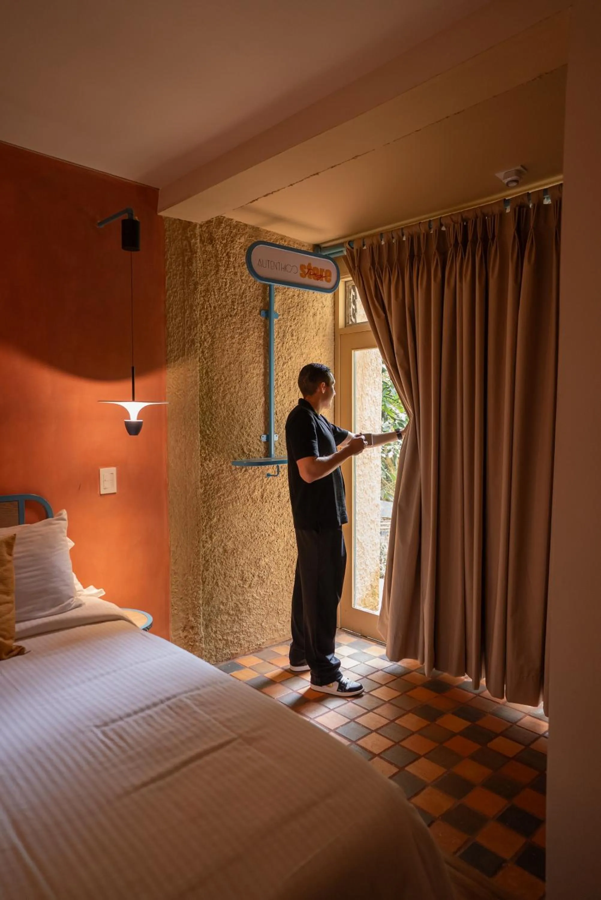 Bed in Autenthico Provenza Home Medellin