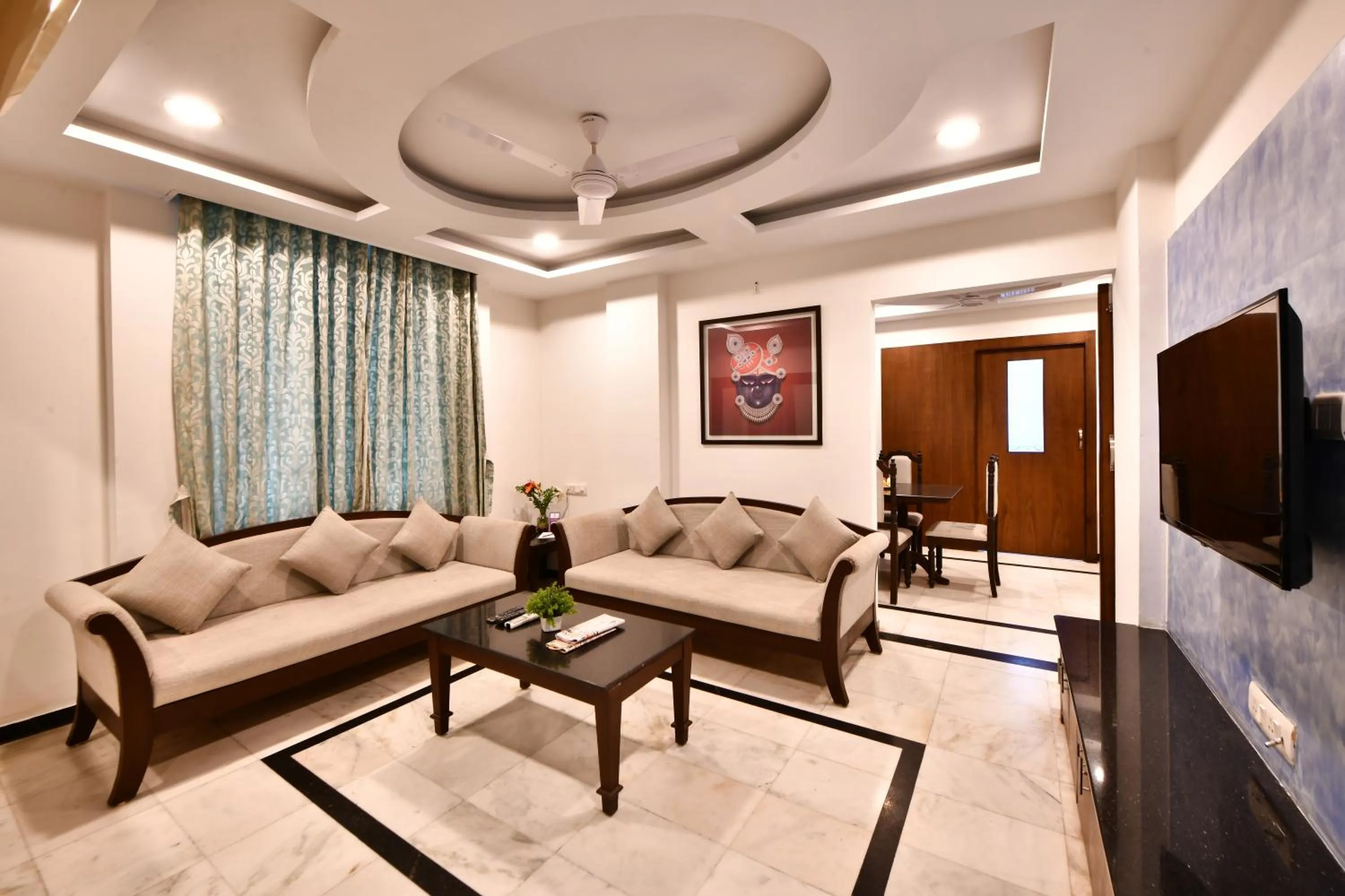 TV and multimedia in Click White House Residency, Vadodara