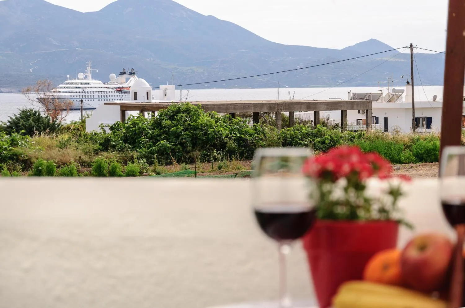Balcony/Terrace in Christina Rooms