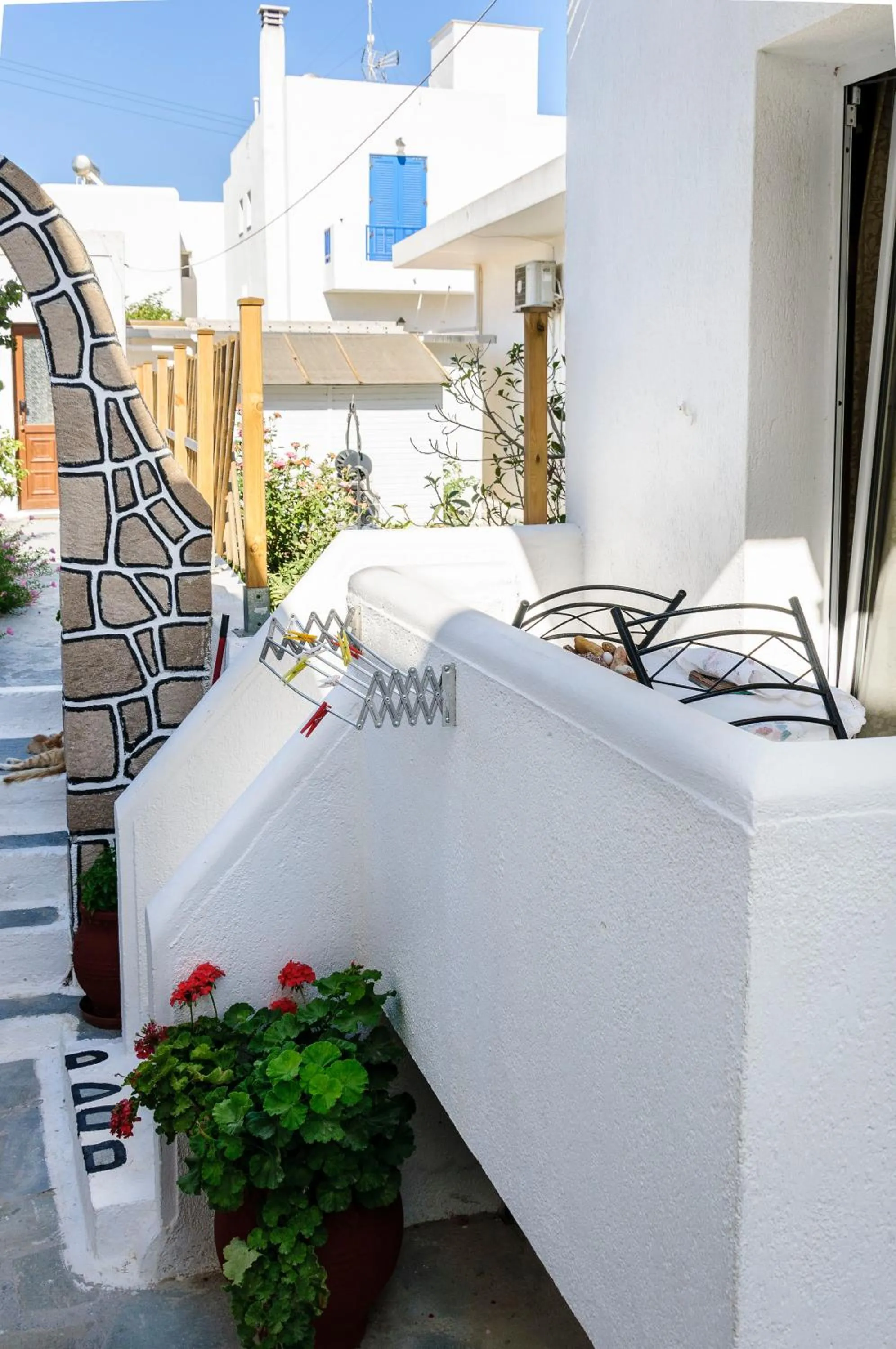 Balcony/Terrace in Christina Rooms