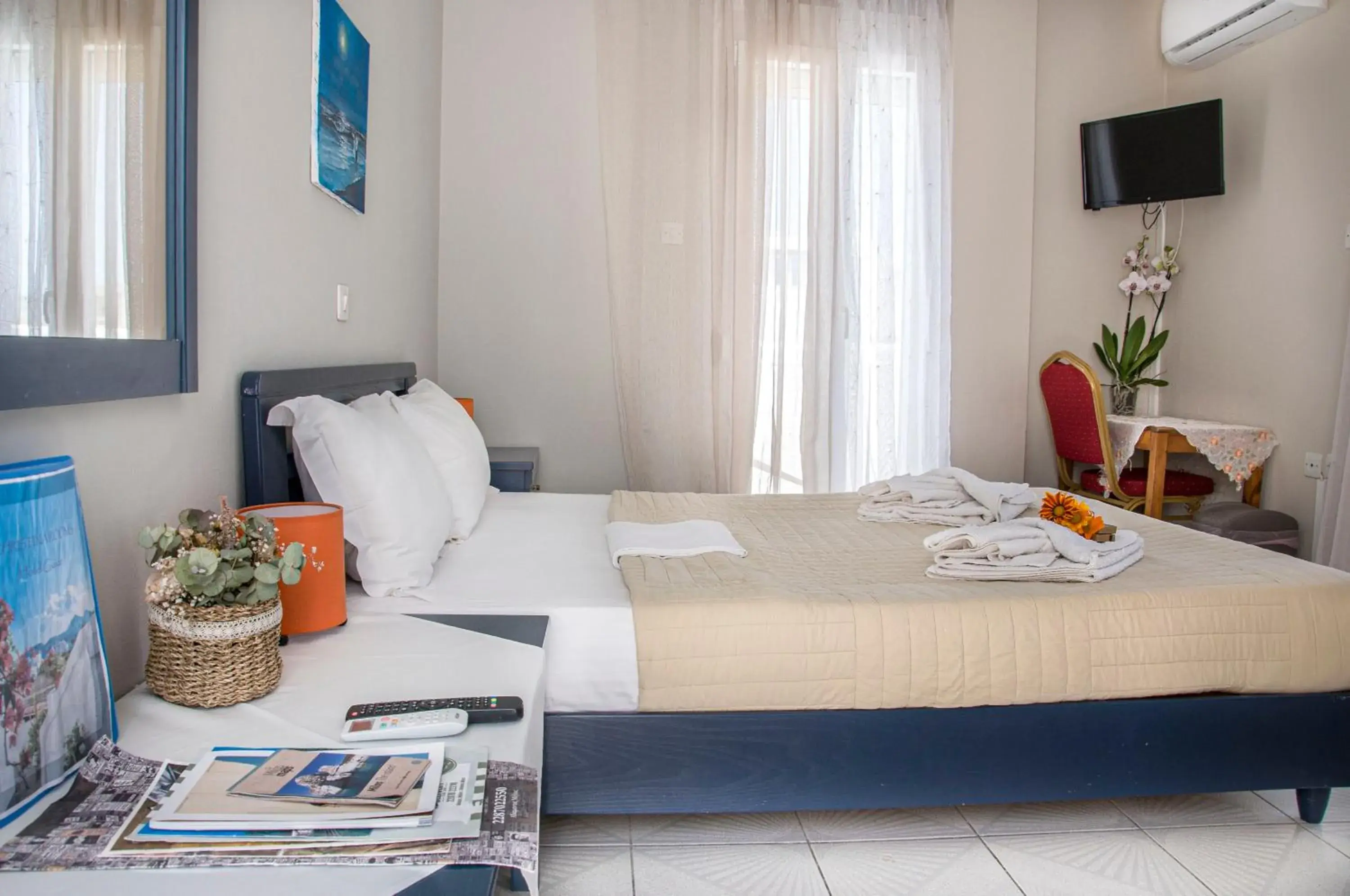 Double Room with Balcony in Christina Rooms Double Room with Balcony in Christina Rooms