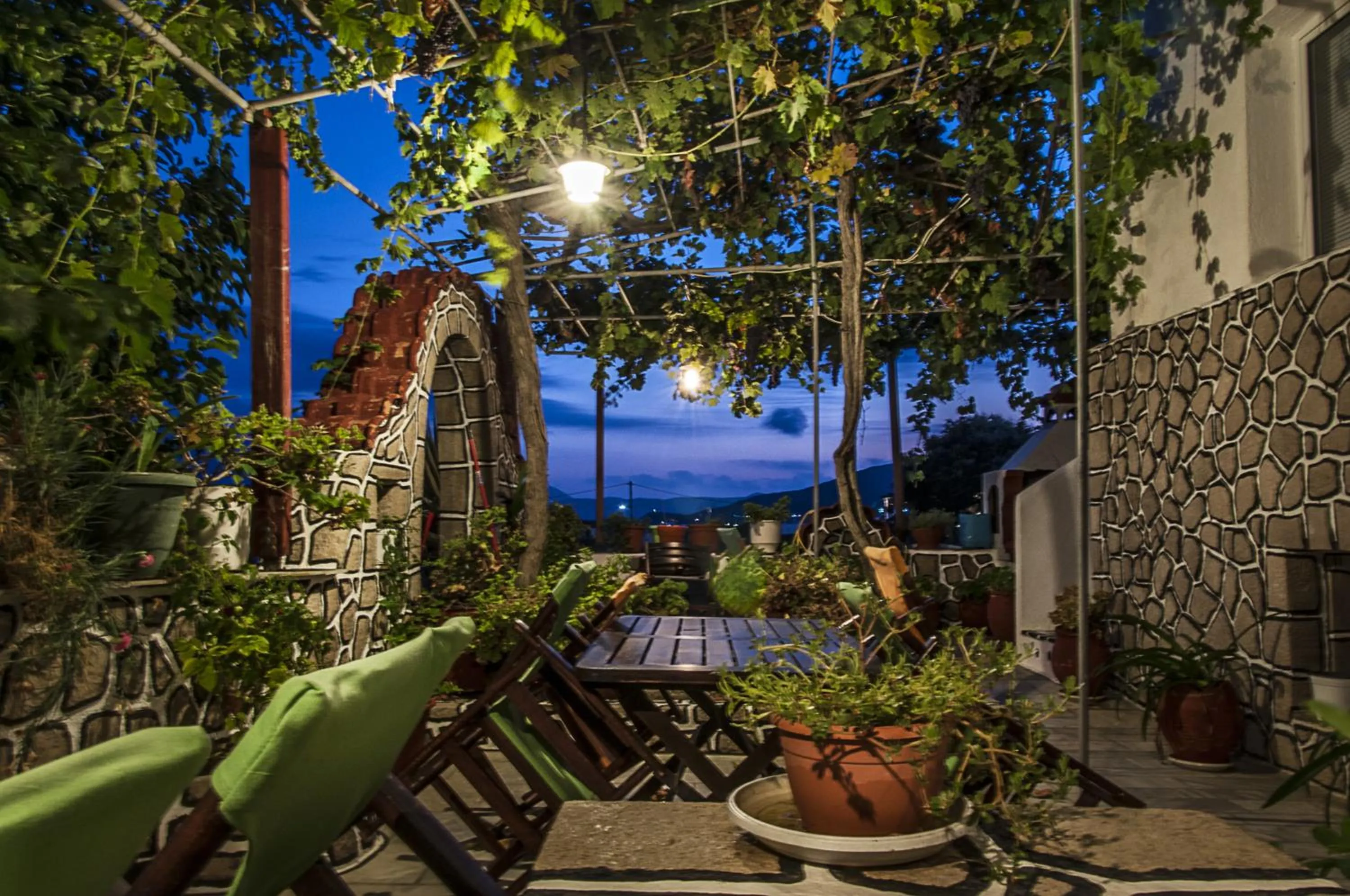 Balcony/Terrace in Christina Rooms
