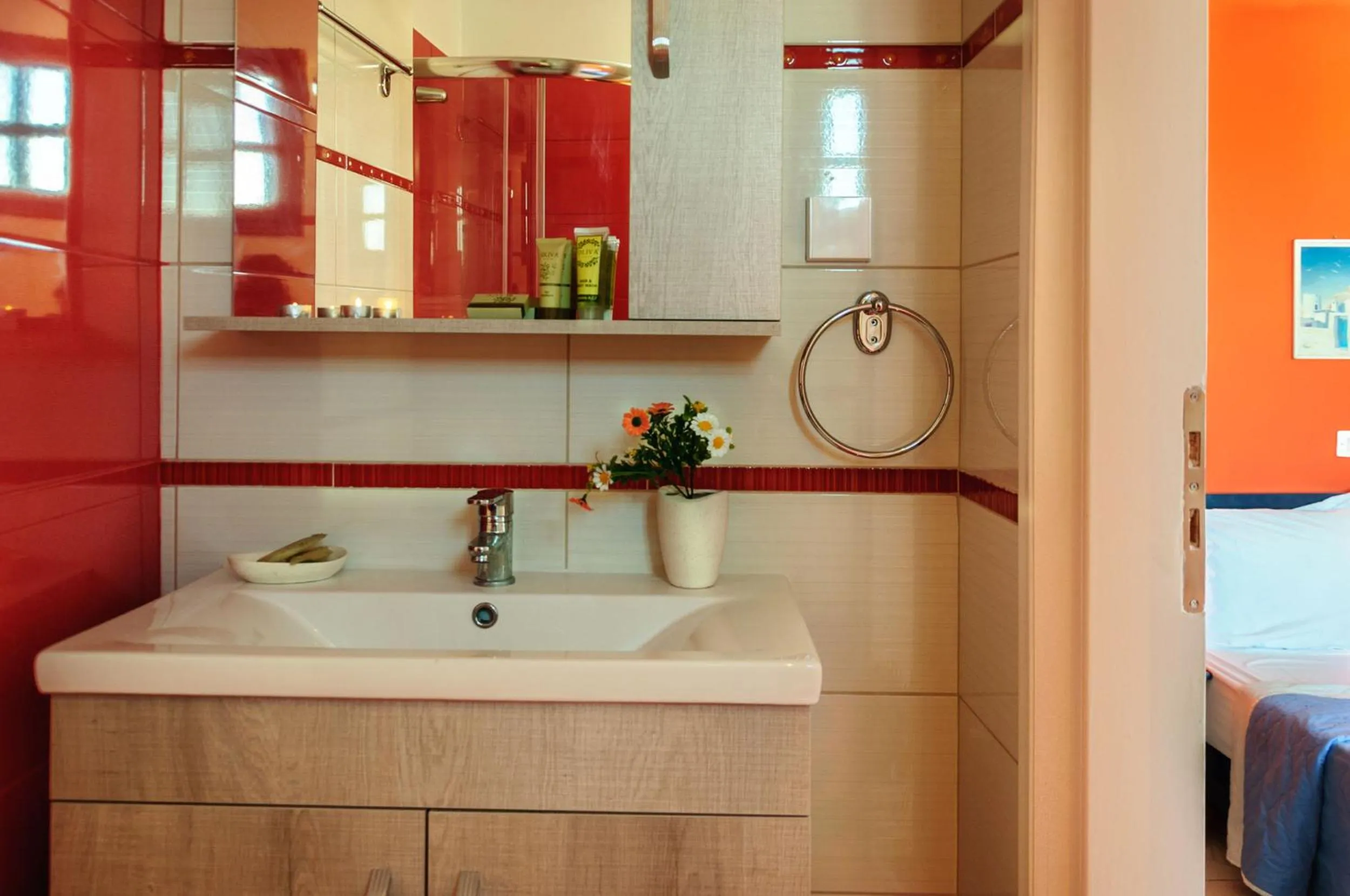 Shower in Christina Rooms