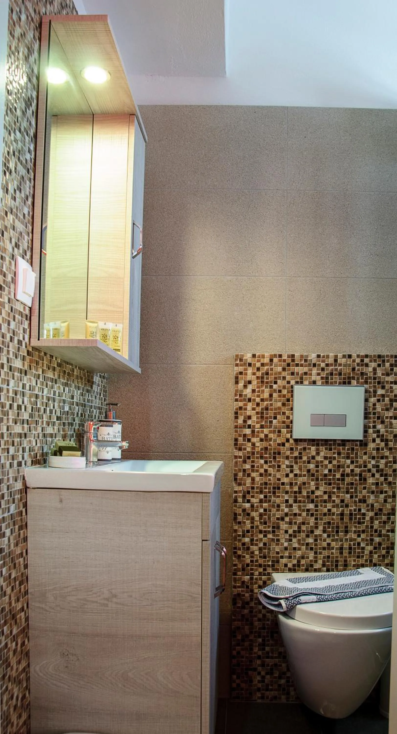 Shower in Christina Rooms