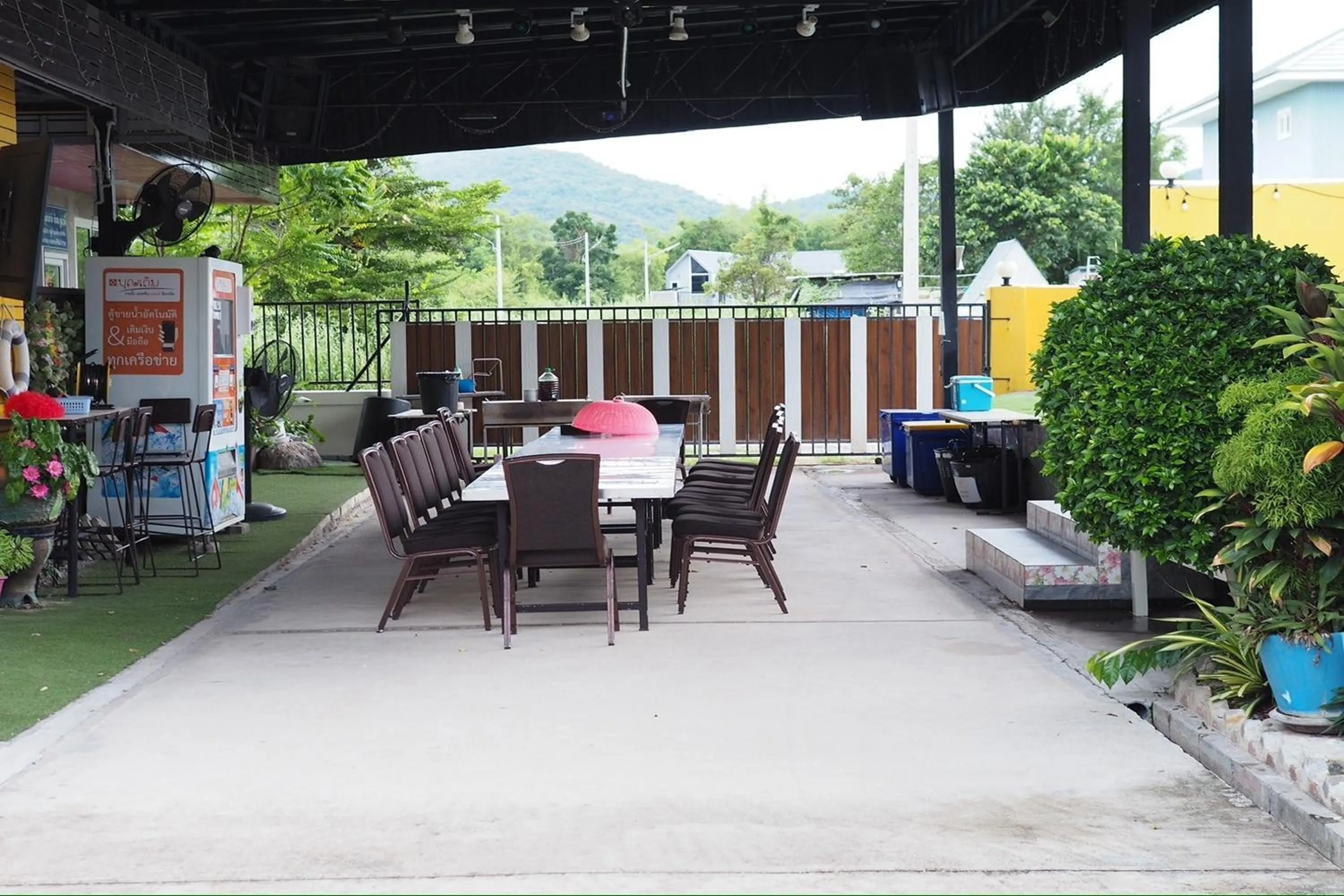 Seating area in Ton Hom Pool Party
