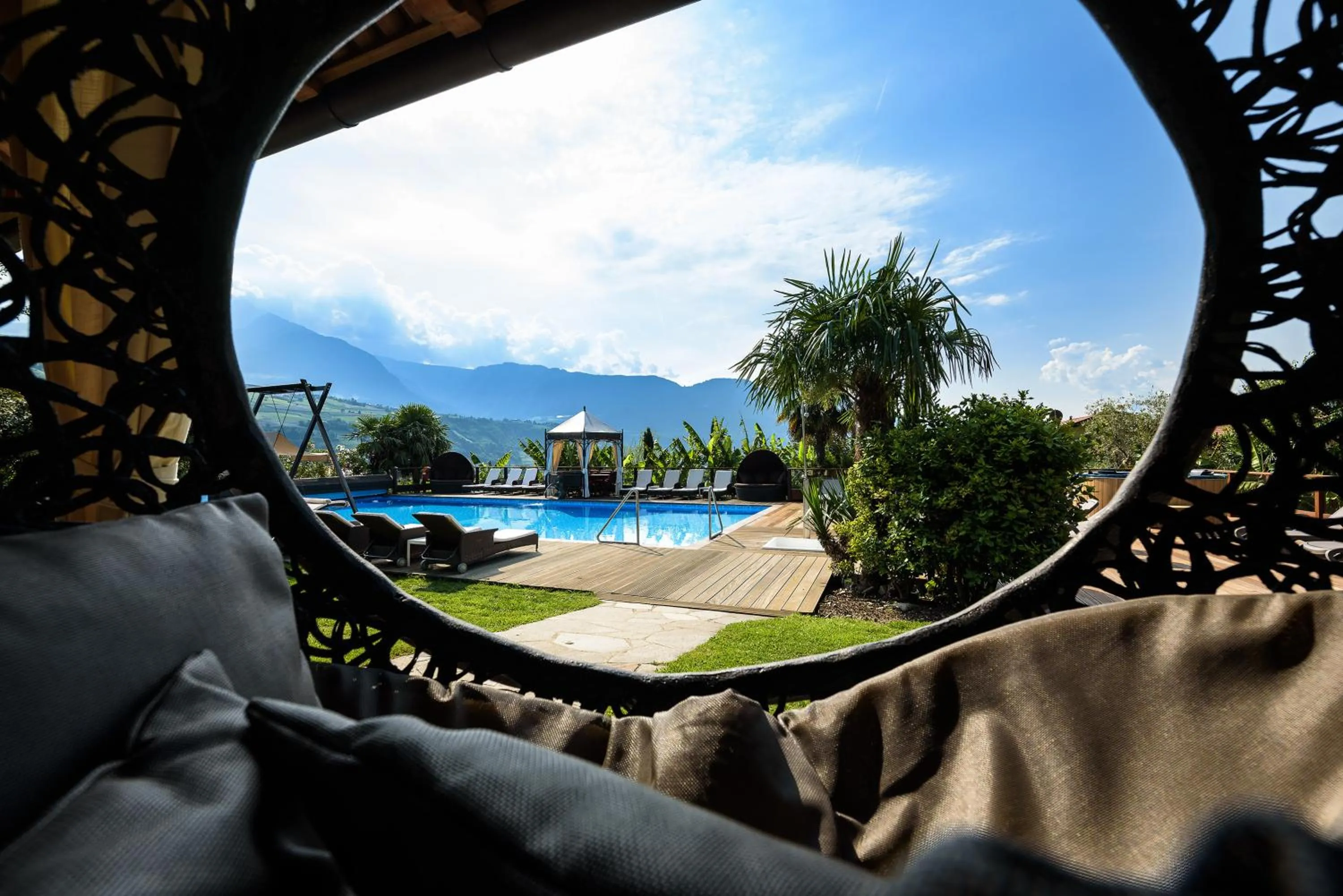 Garden in Ruster Resort