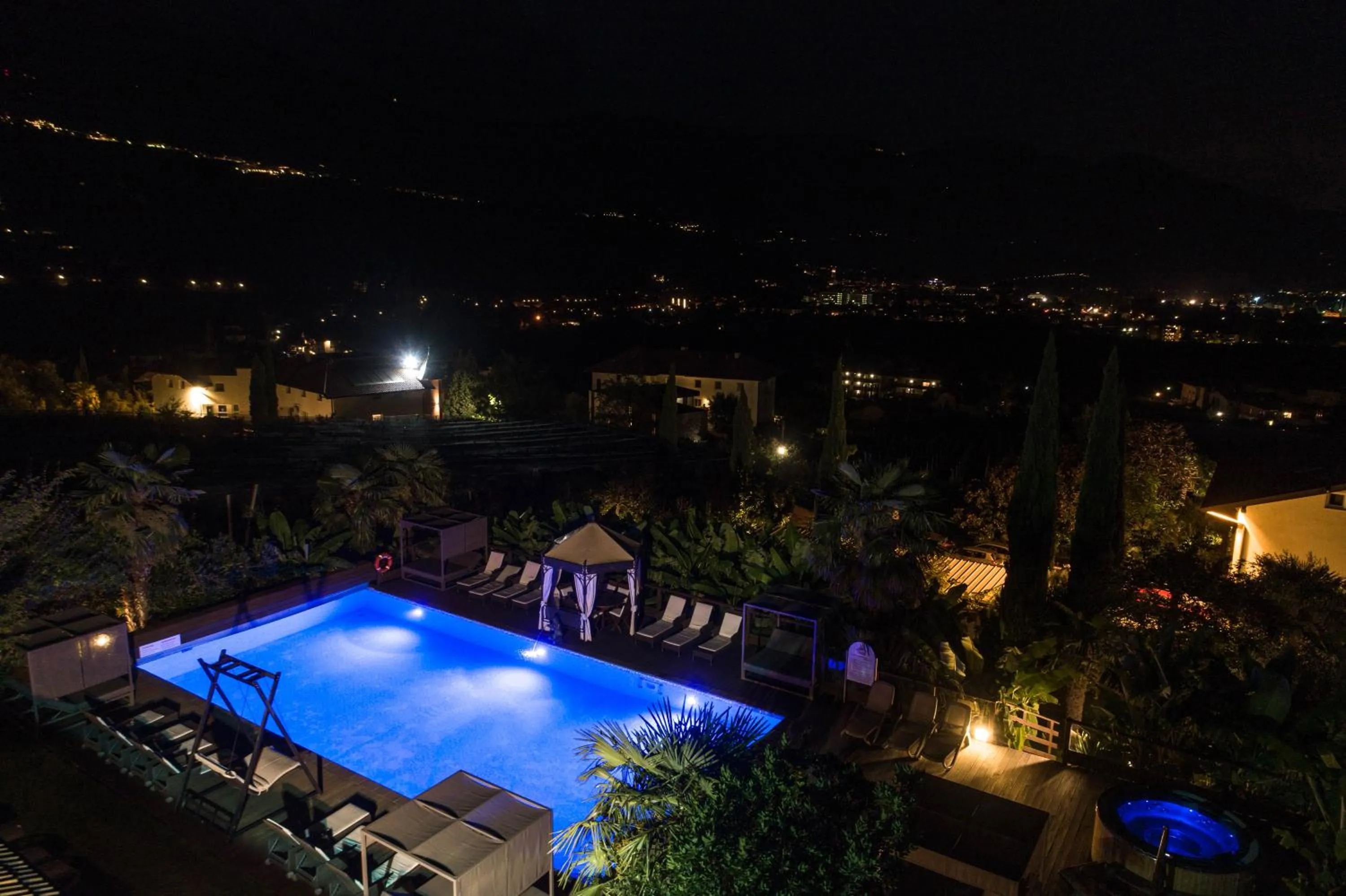 Bird's eye view in Ruster Resort