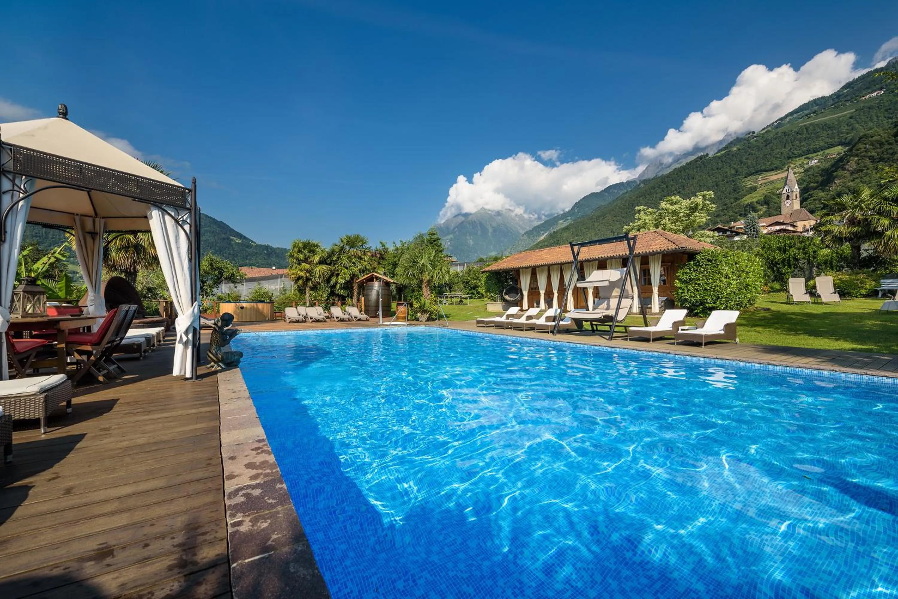 Garden in Ruster Resort