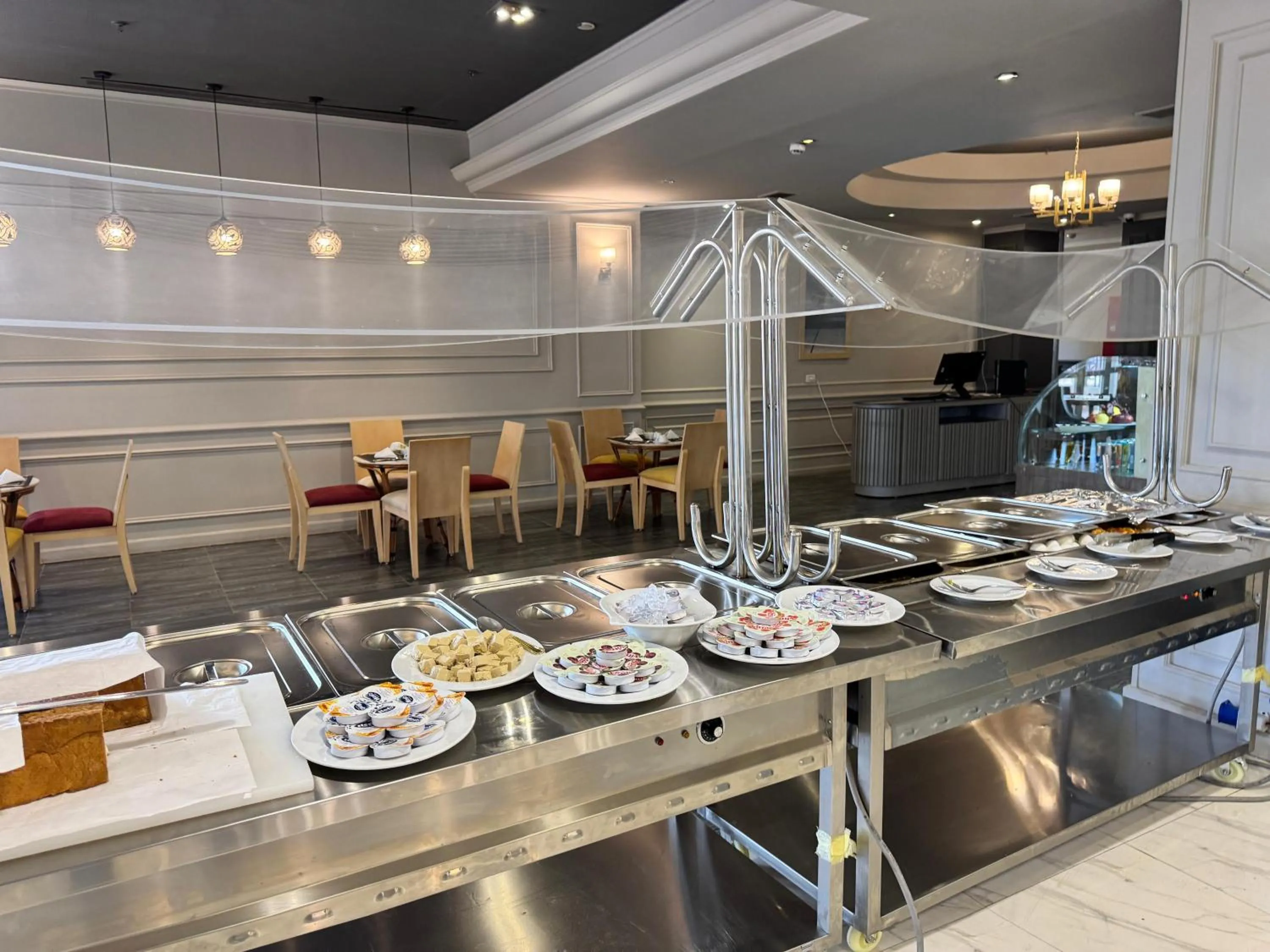 Buffet breakfast in Oriental grand Plaza