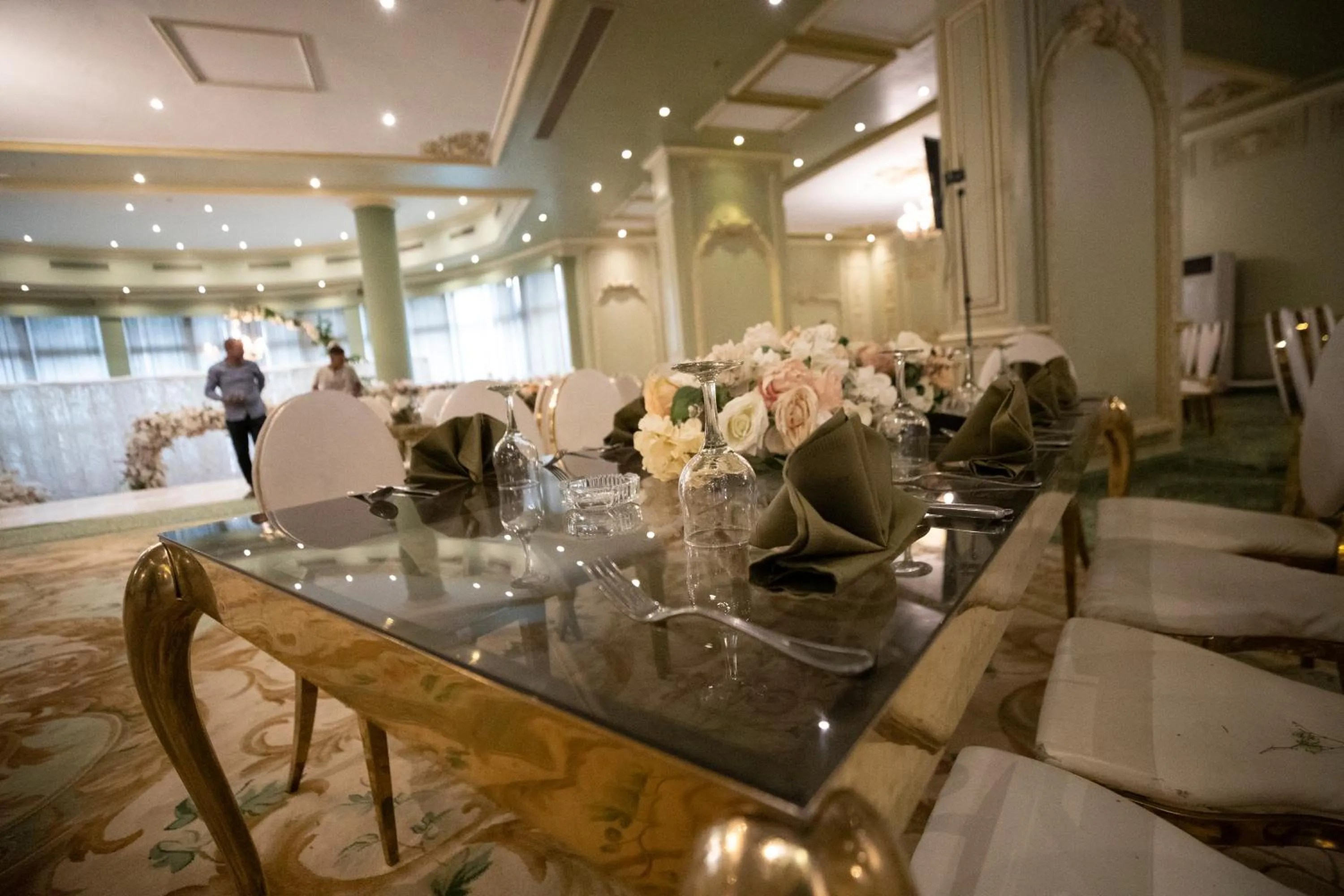 Seating area in Oriental grand Plaza