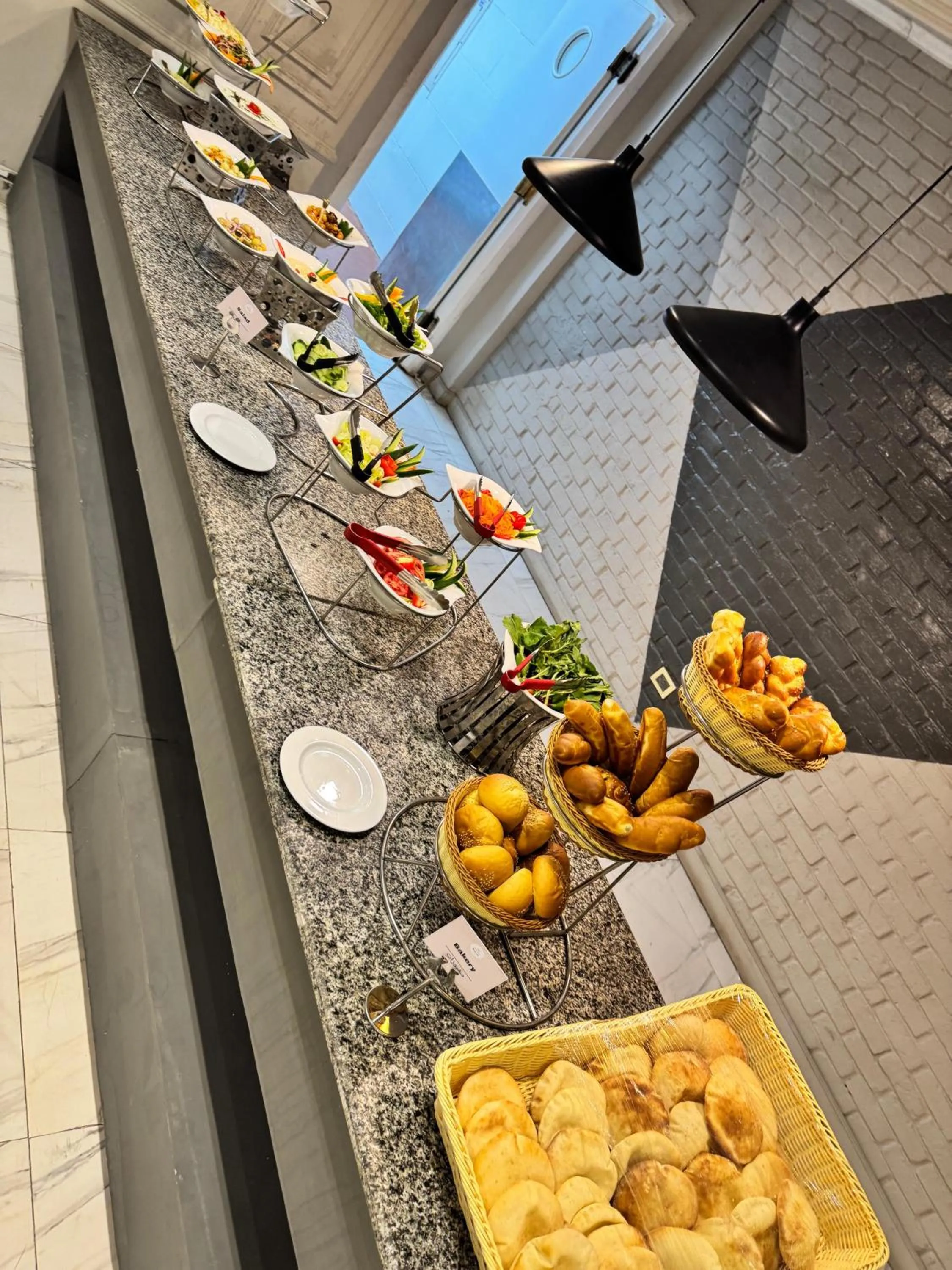 Buffet breakfast in Oriental grand Plaza