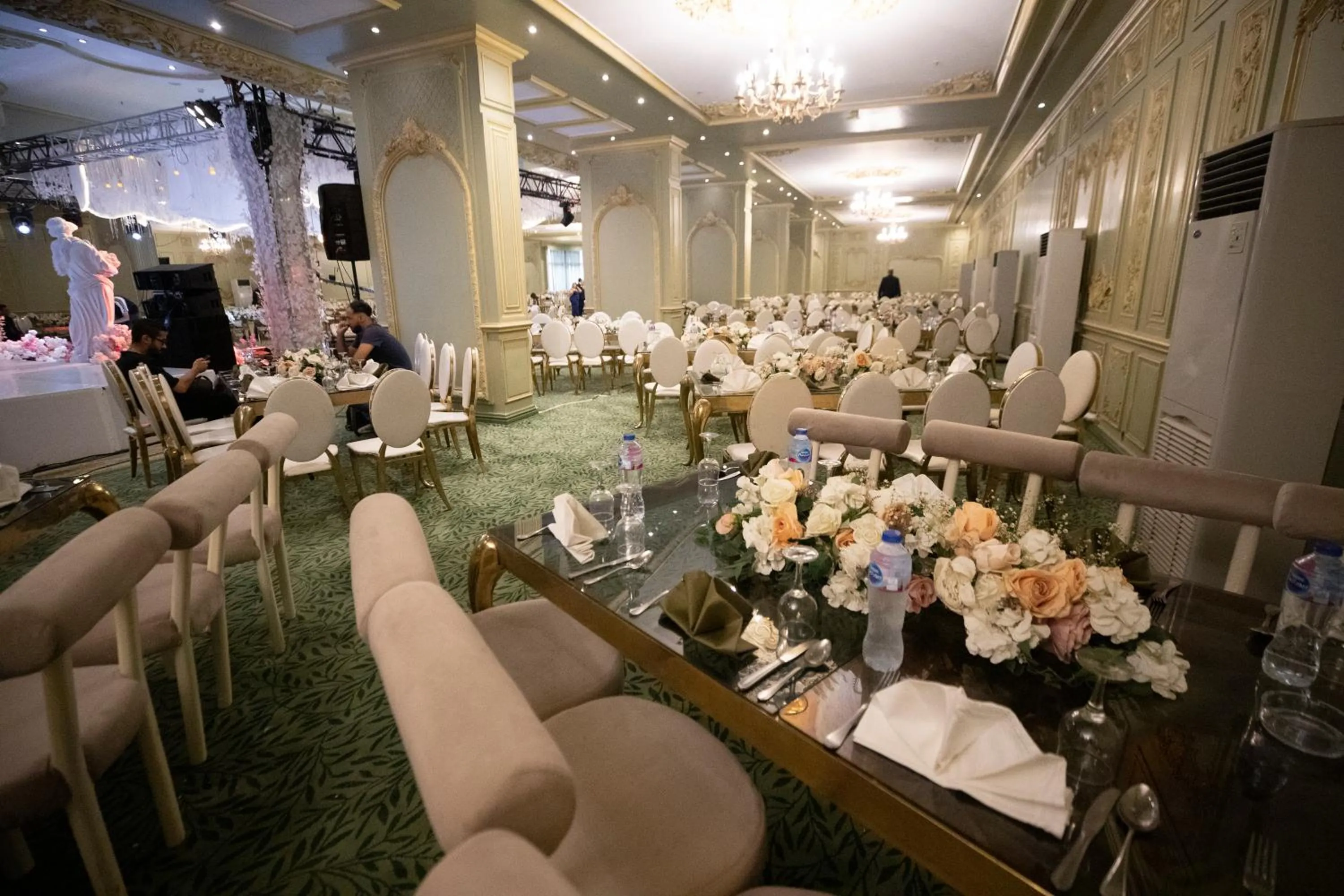Seating area in Oriental grand Plaza