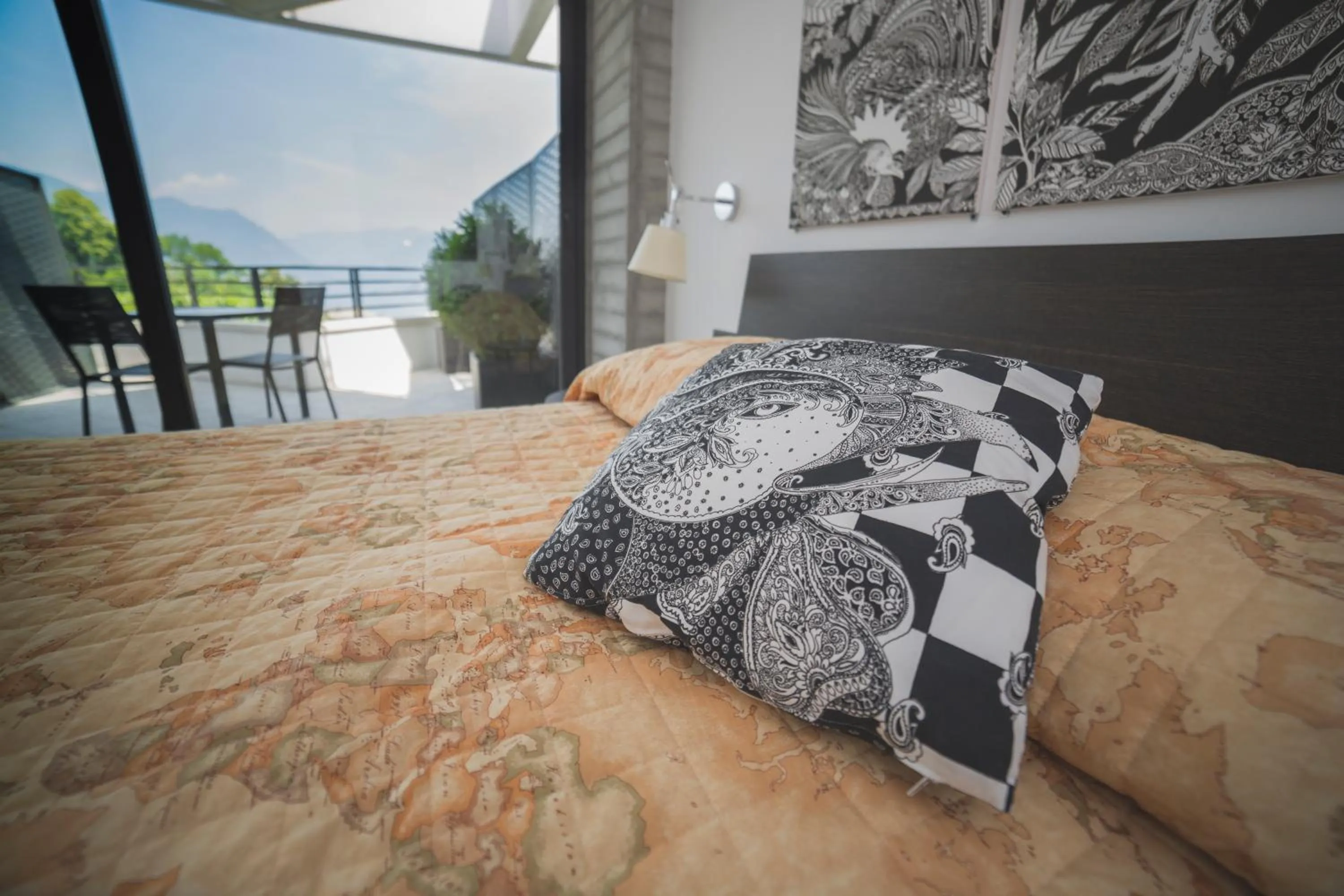 Bed in B&B Vista Lago