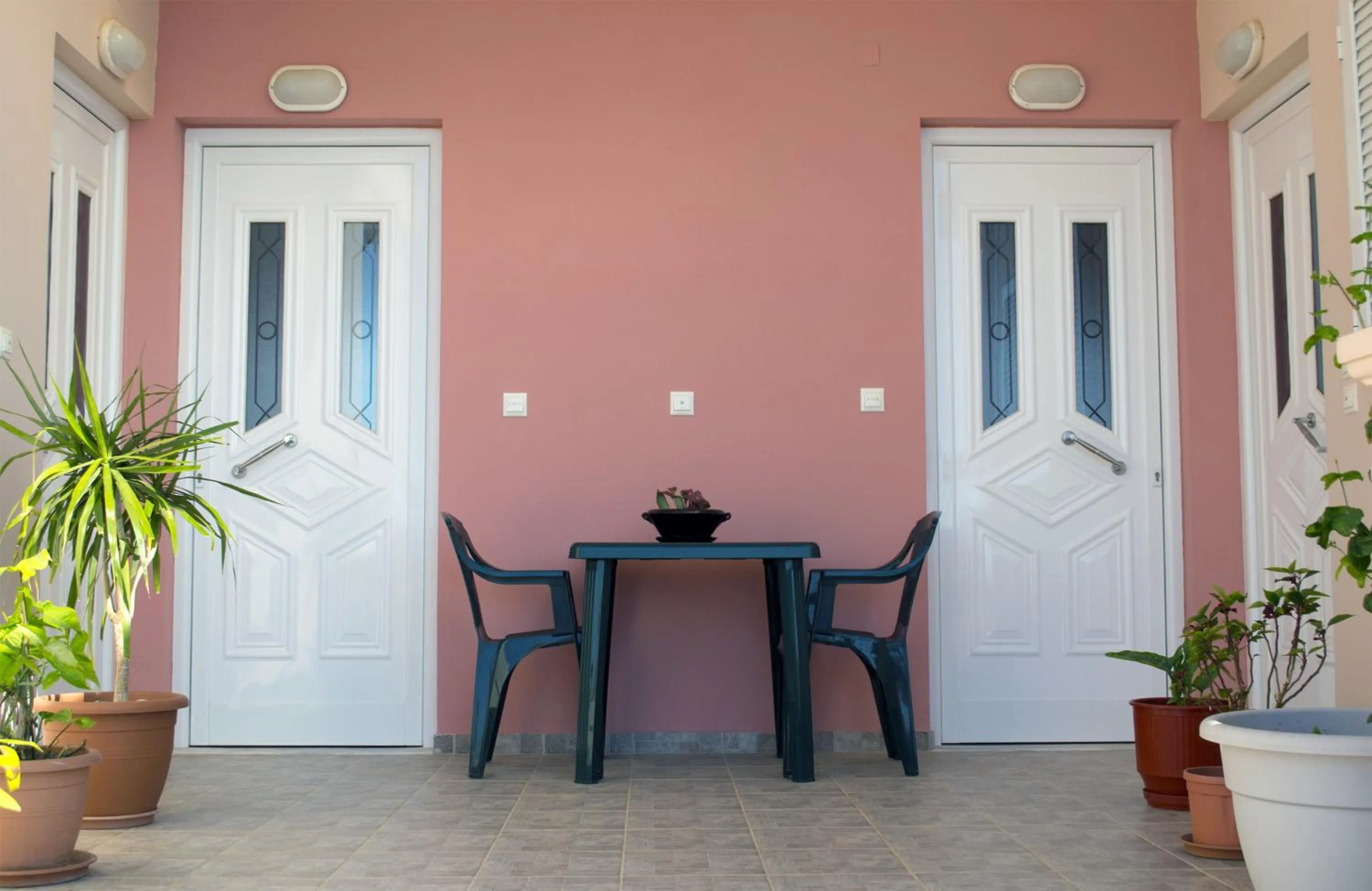 Balcony/Terrace in Skamagkas M. Apartments