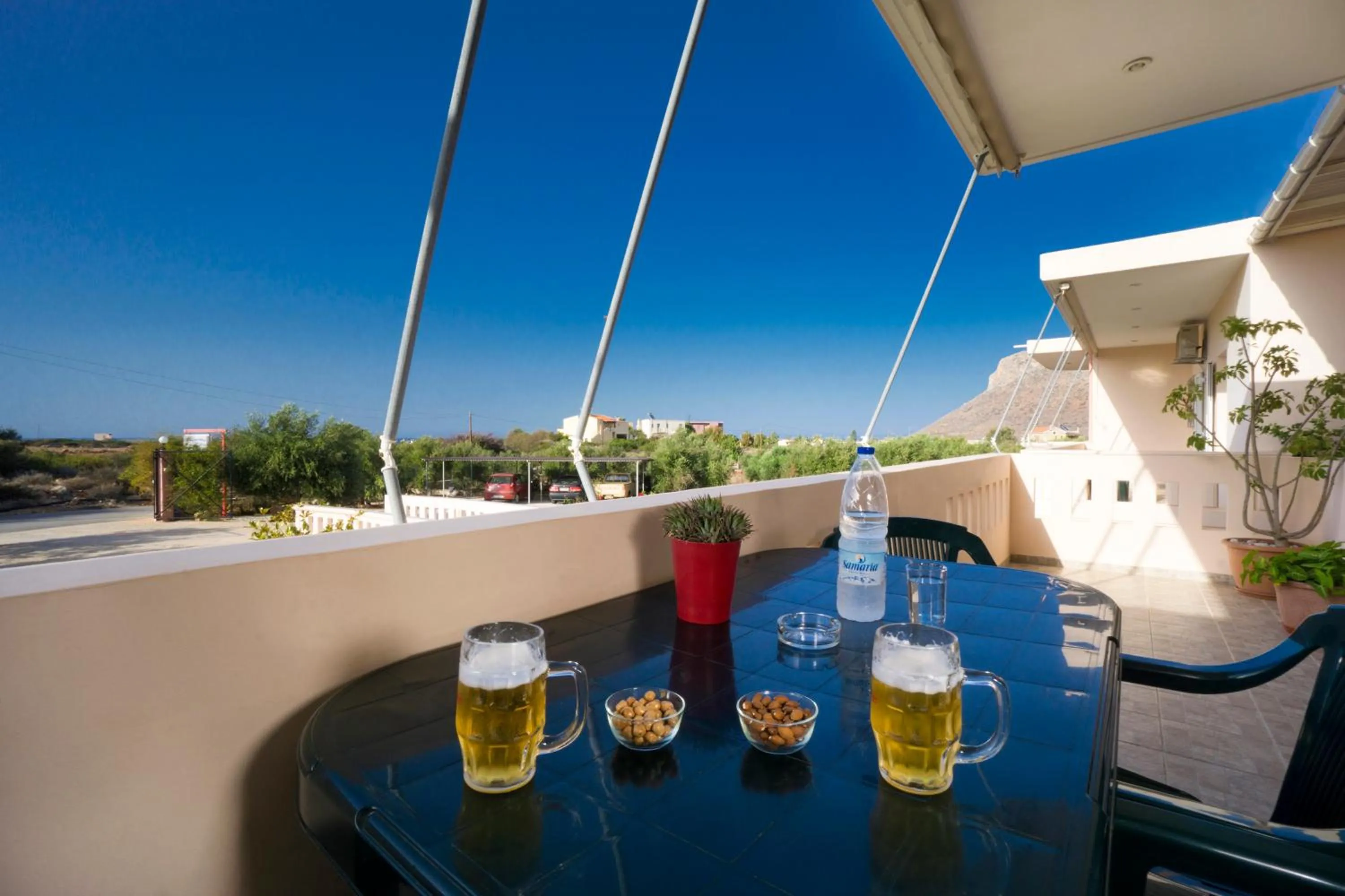 Balcony/Terrace in Skamagkas M. Apartments