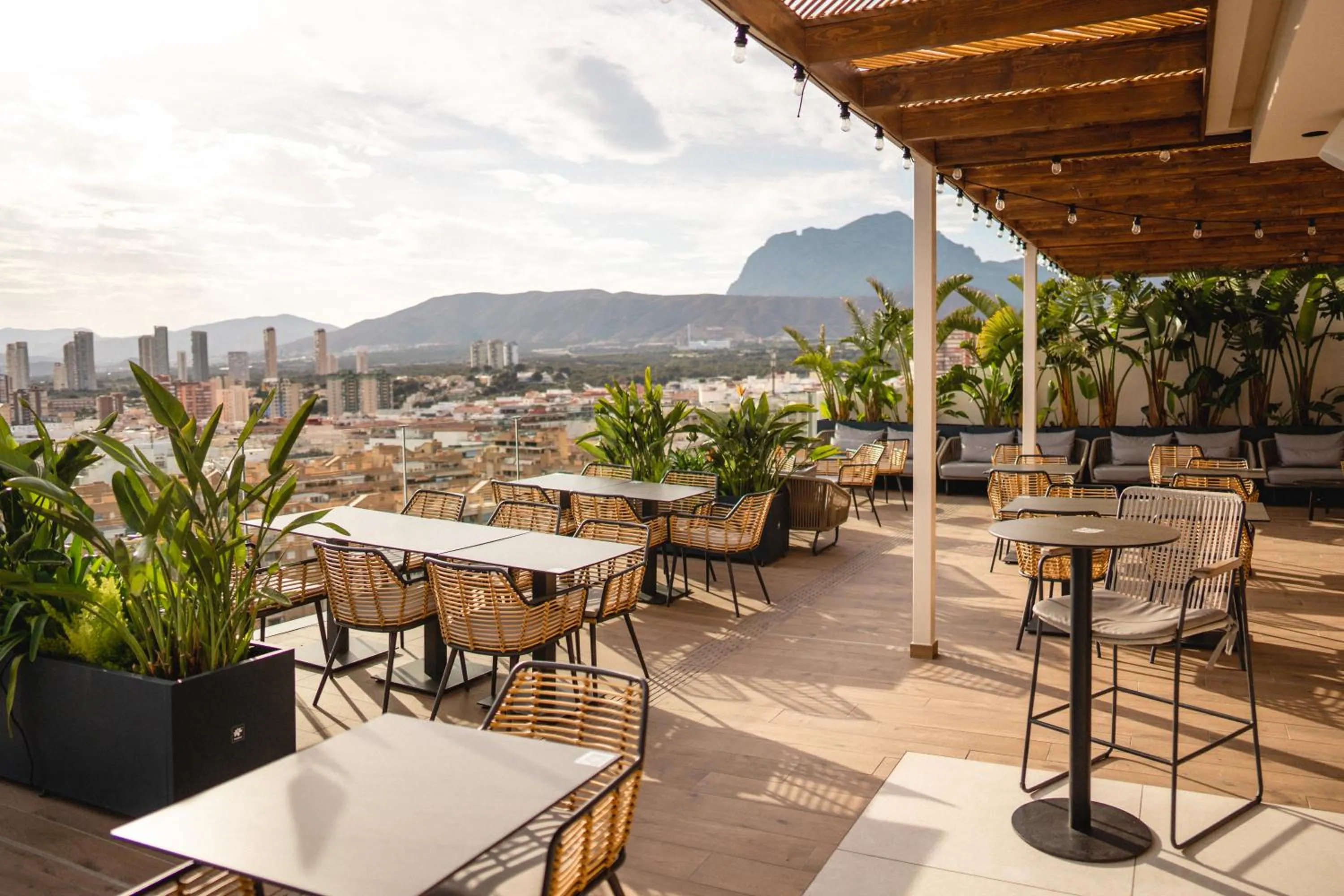 Lounge or bar in Hotel Primavera Park