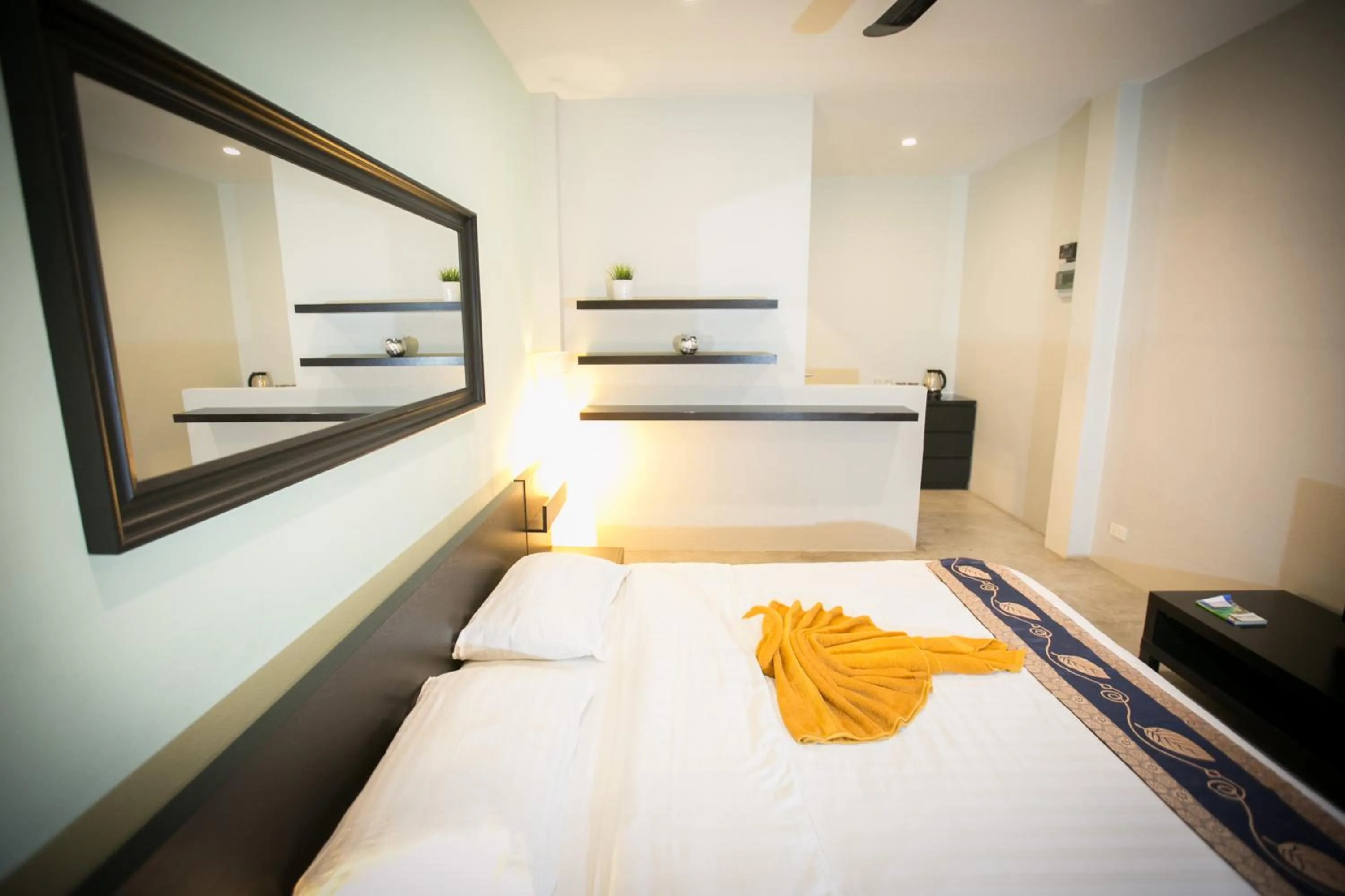 Bed in Infinity Guesthouse