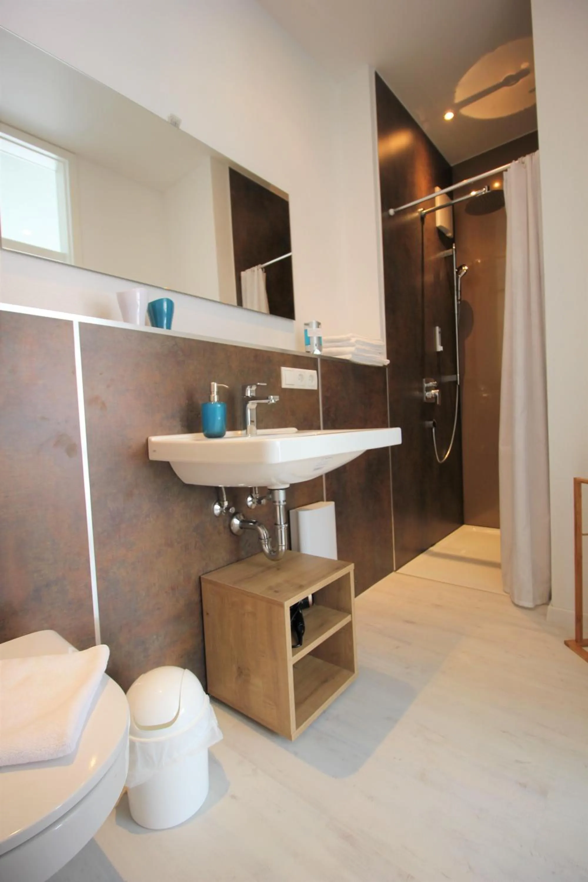 Shower in Aparthotel Gartenstadt