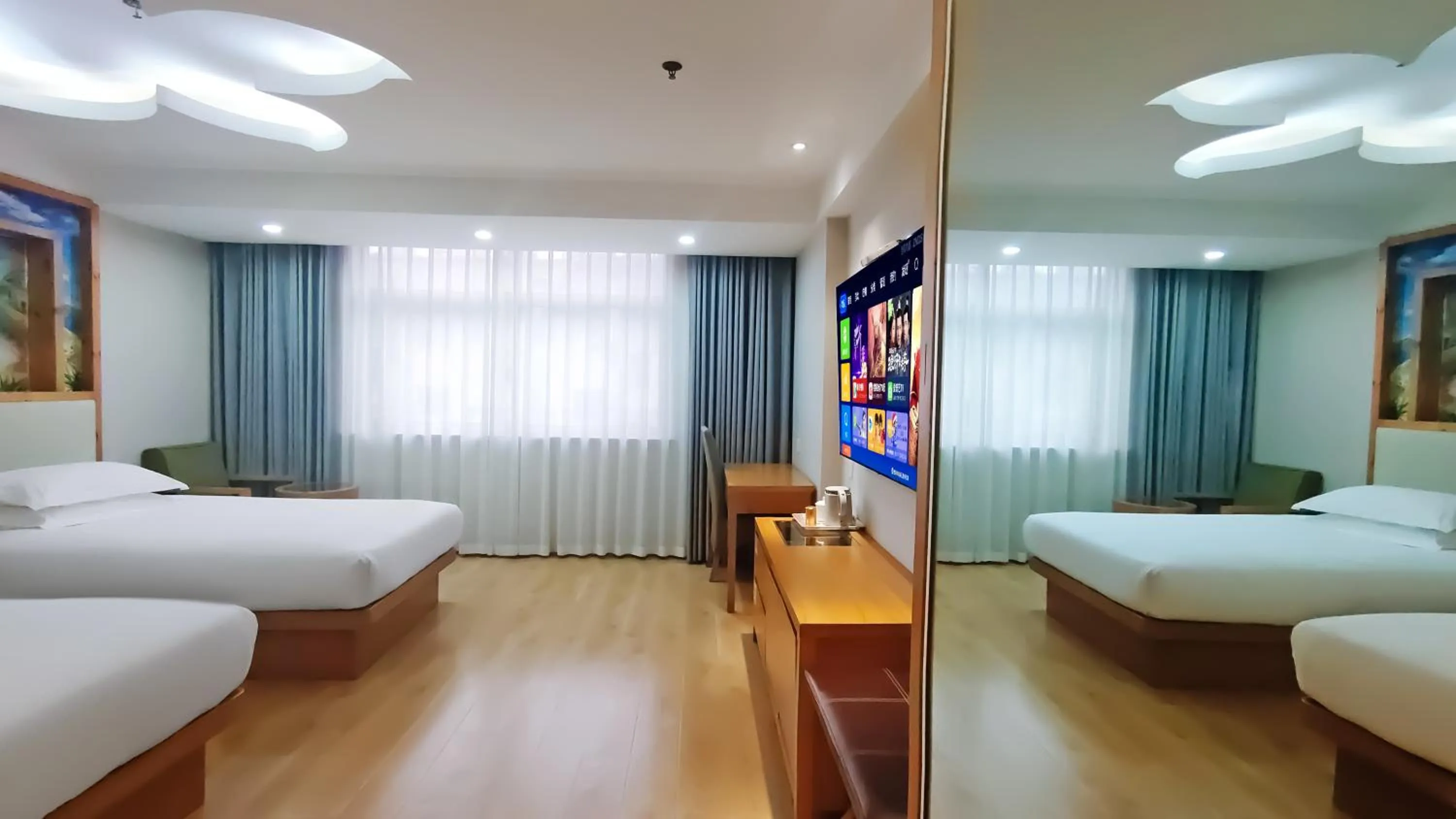 Bed in Yiwu Ruifeng Hotel