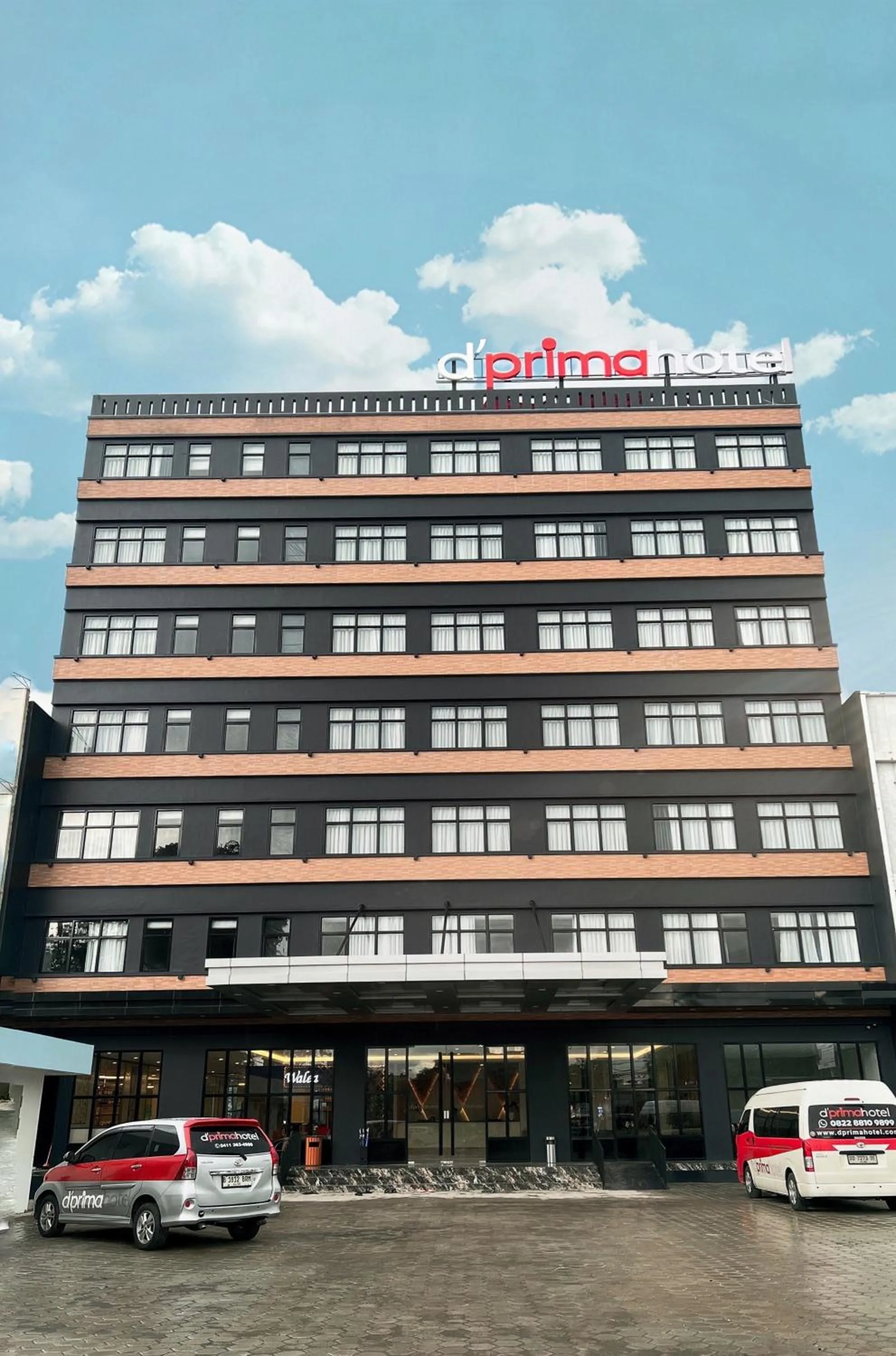 Property building in d'primahotel Airport Sultan Hasanuddin Makassar