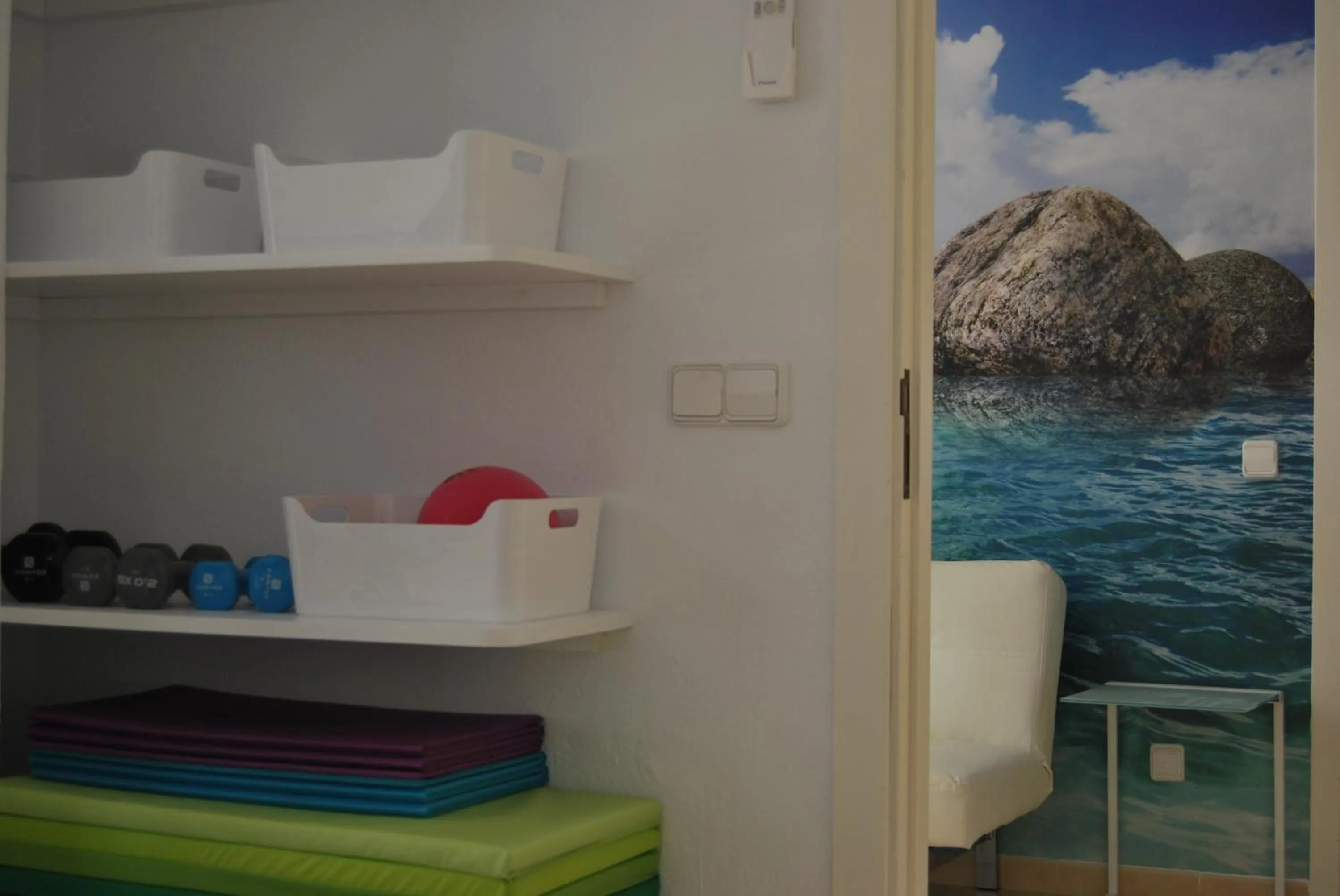 Decorative detail in Apartamentos Alborada