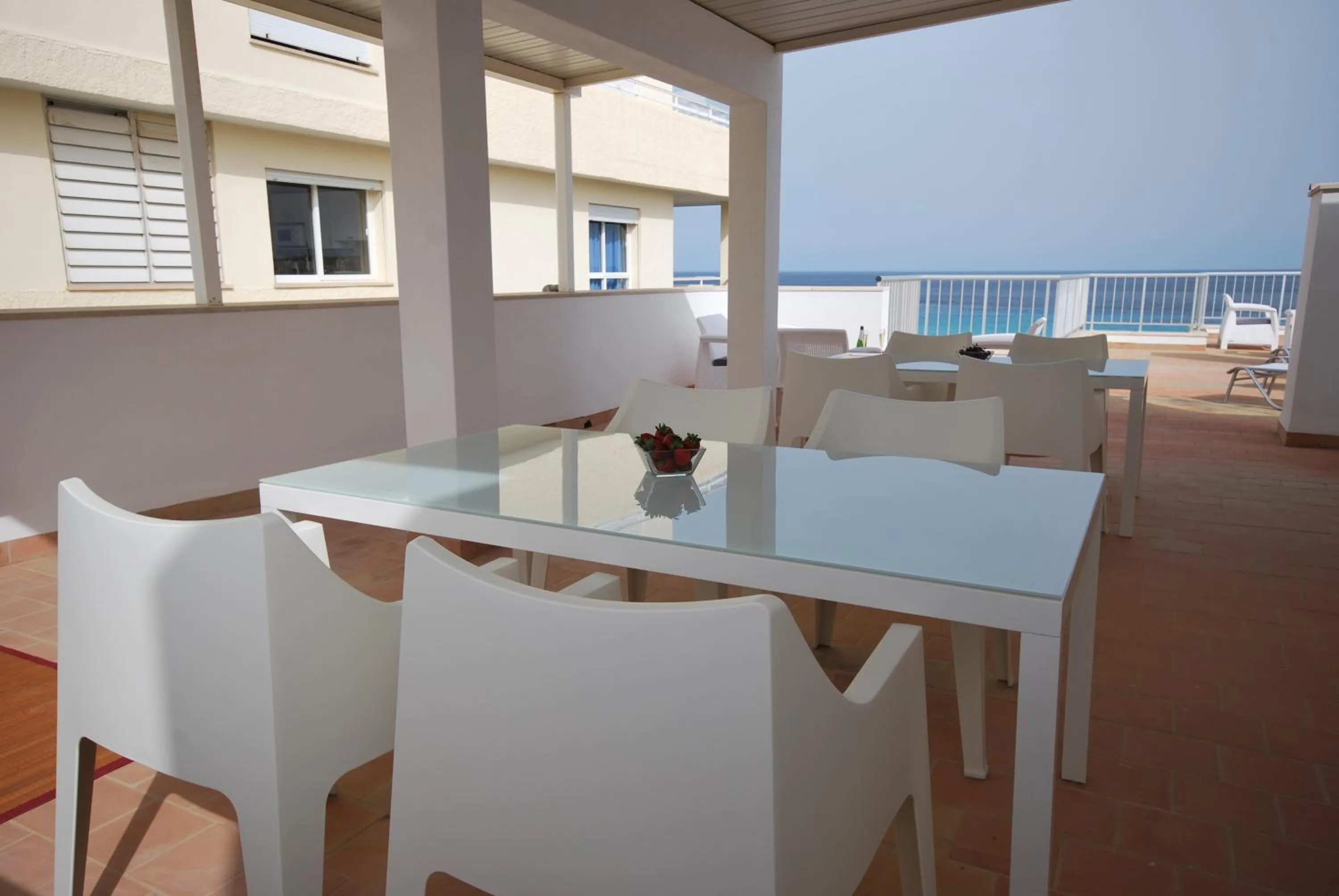 BBQ facilities in Apartamentos Alborada