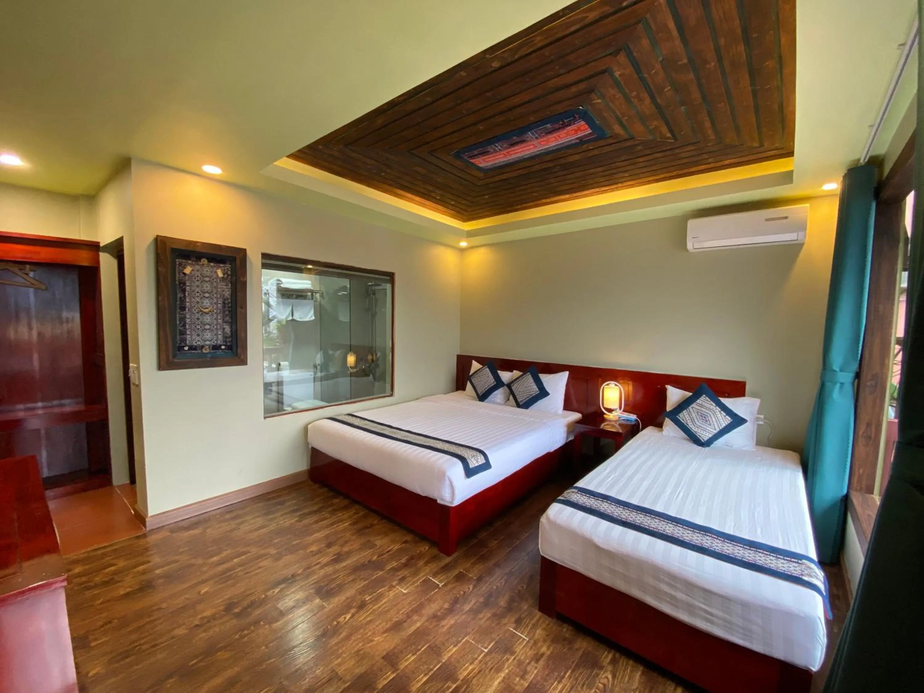 Bed in Botanic Sapa Hotel