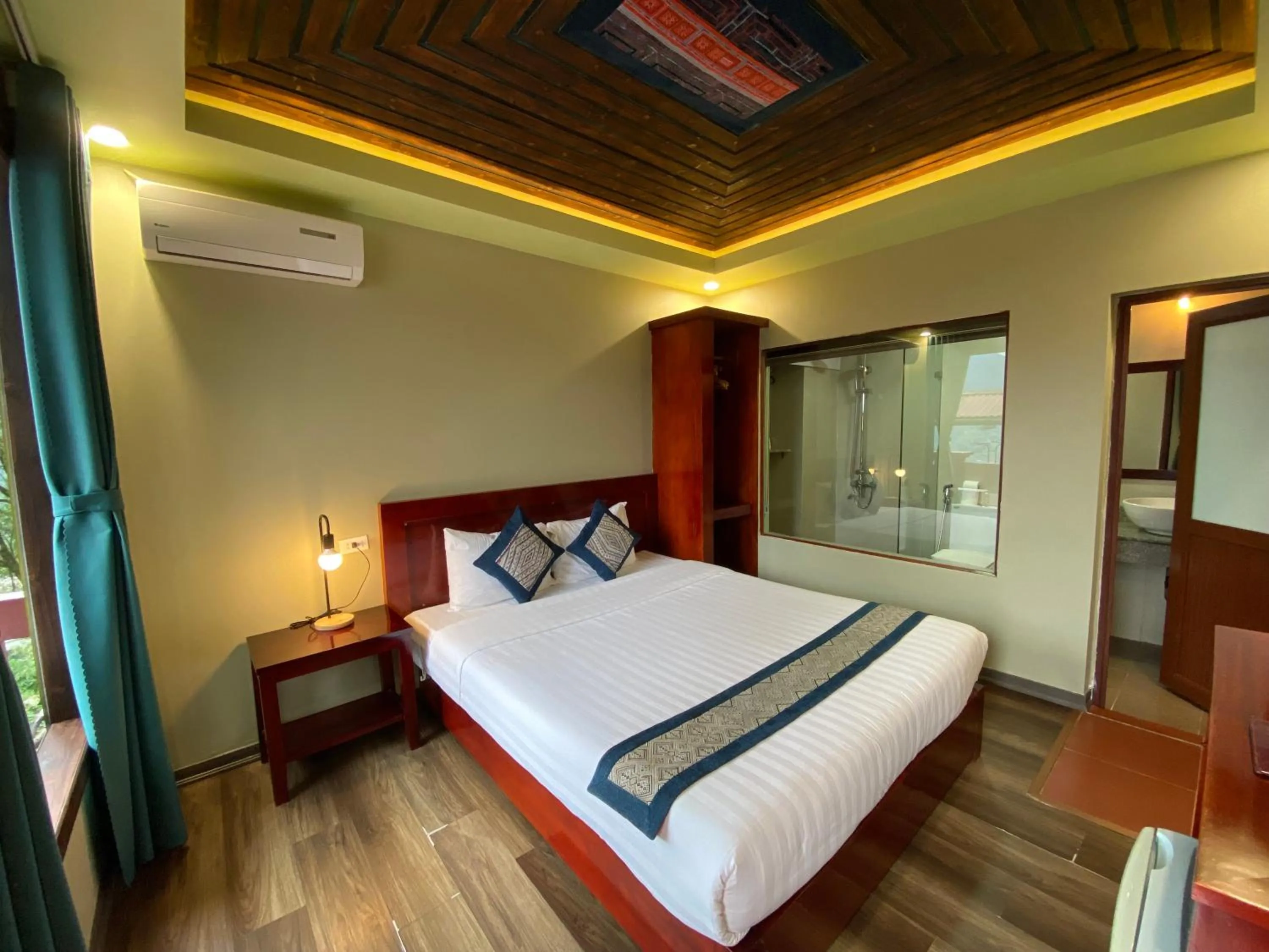 Bed in Botanic Sapa Hotel