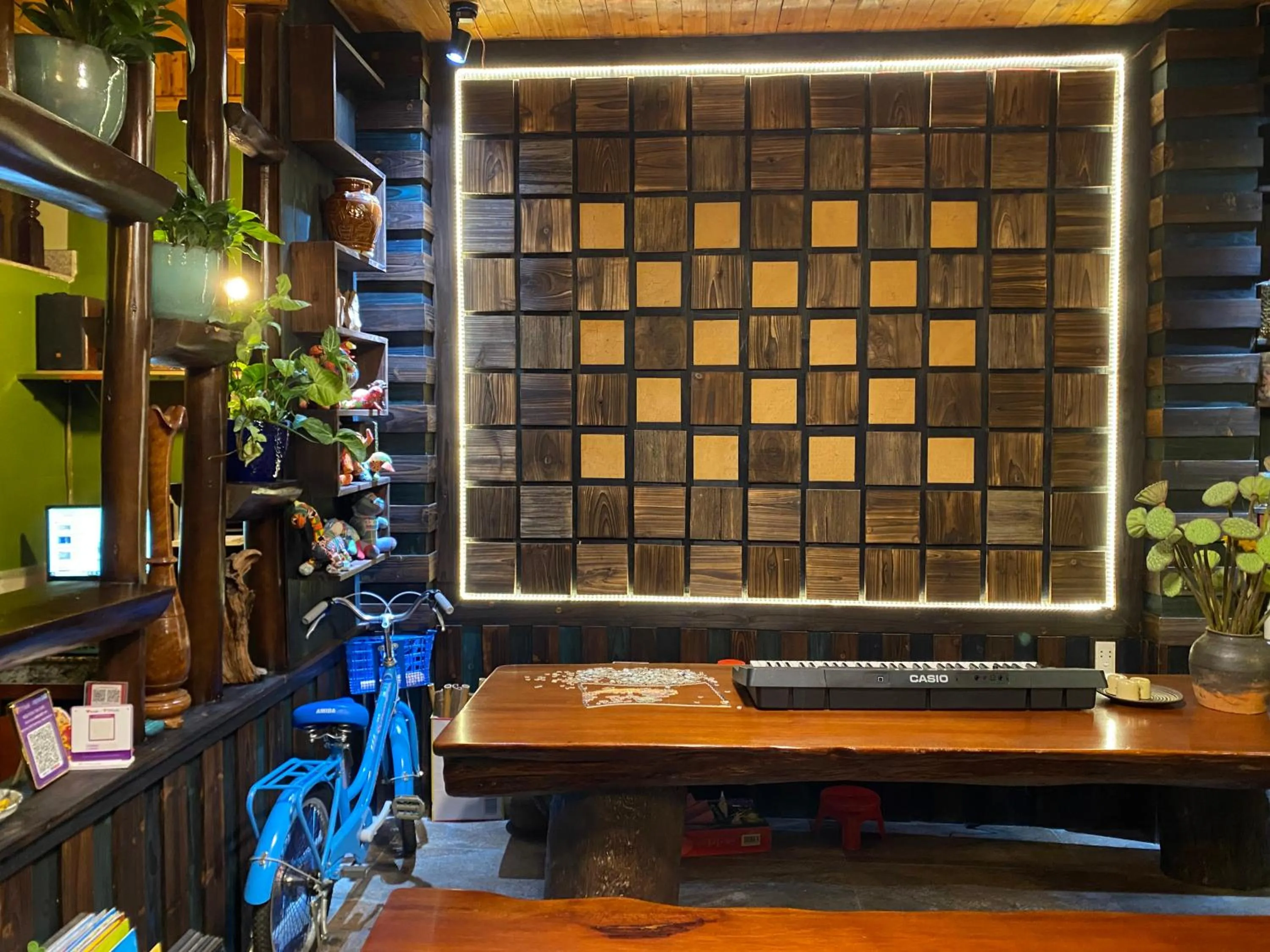 Seating area in Botanic Sapa Hotel